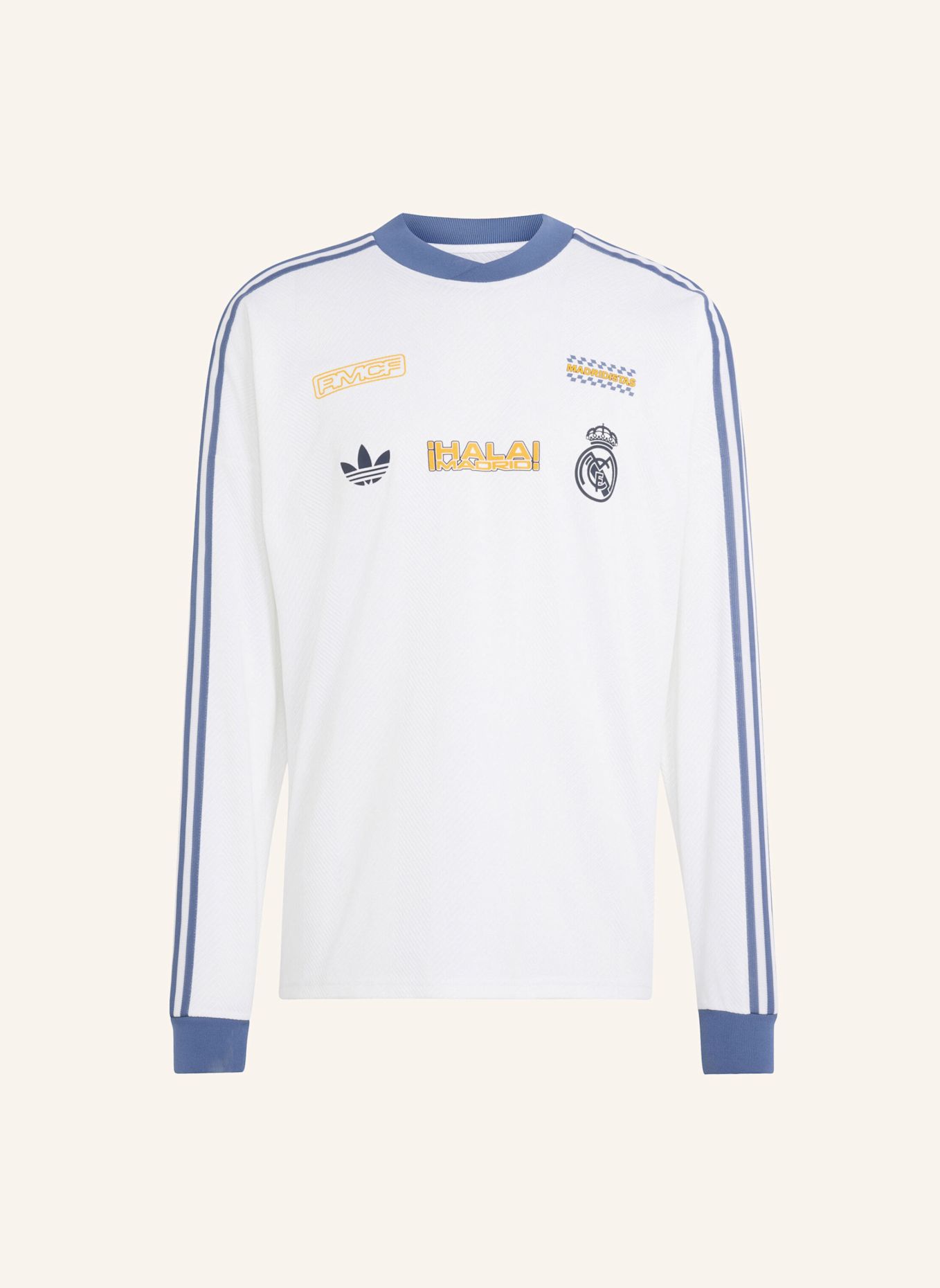 adidas REAL MADRID LFSTLR TRIKOT: WEISS