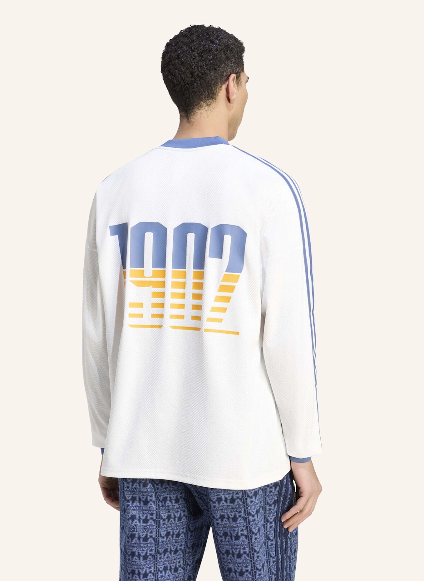 adidas REAL MADRID LFSTLR TRIKOT: WEISS