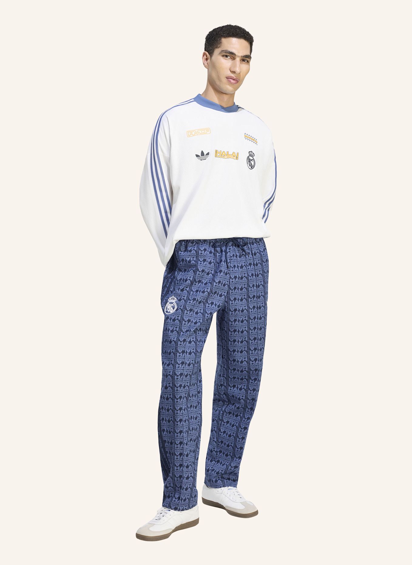 adidas REAL MADRID LFSTLR TRIKOT: WEISS