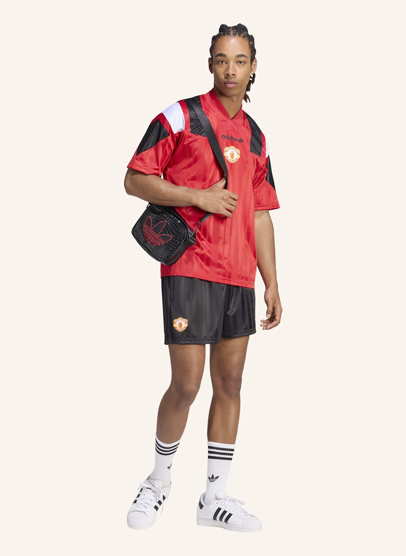 adidas MANCHESTER UNITED EQT TRIKOT: ROT