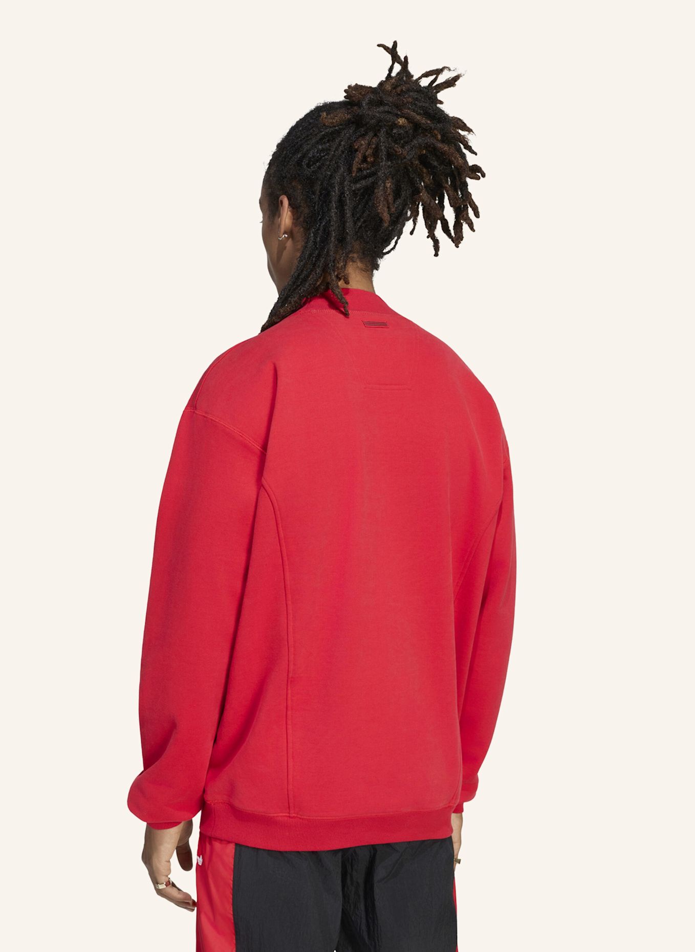 adidas MANCHESTER UNITED EQT SWEATSHIRT: ROT