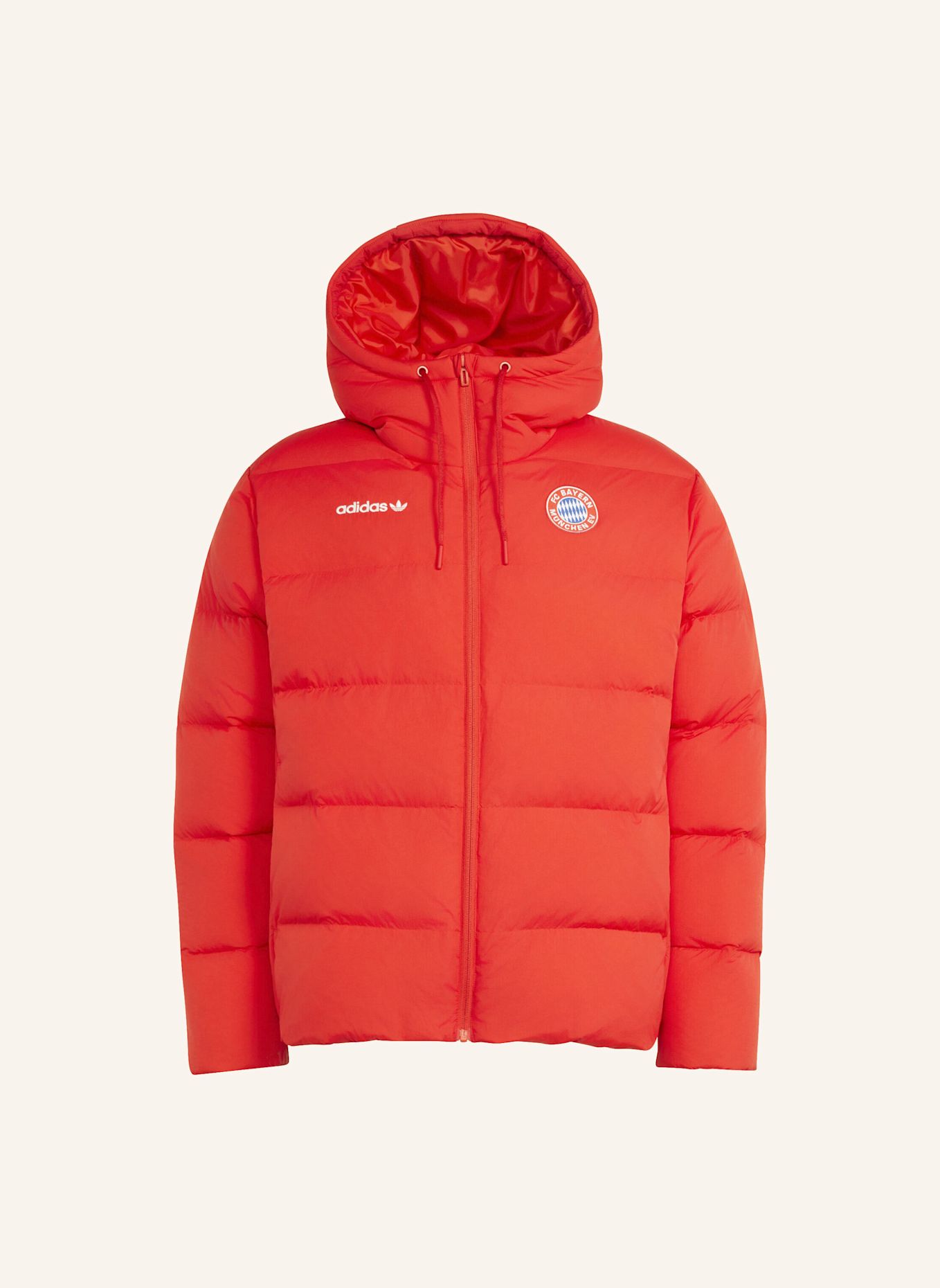 adidas FC BAYERN MÜNCHEN EQT DW JACKE: ROT