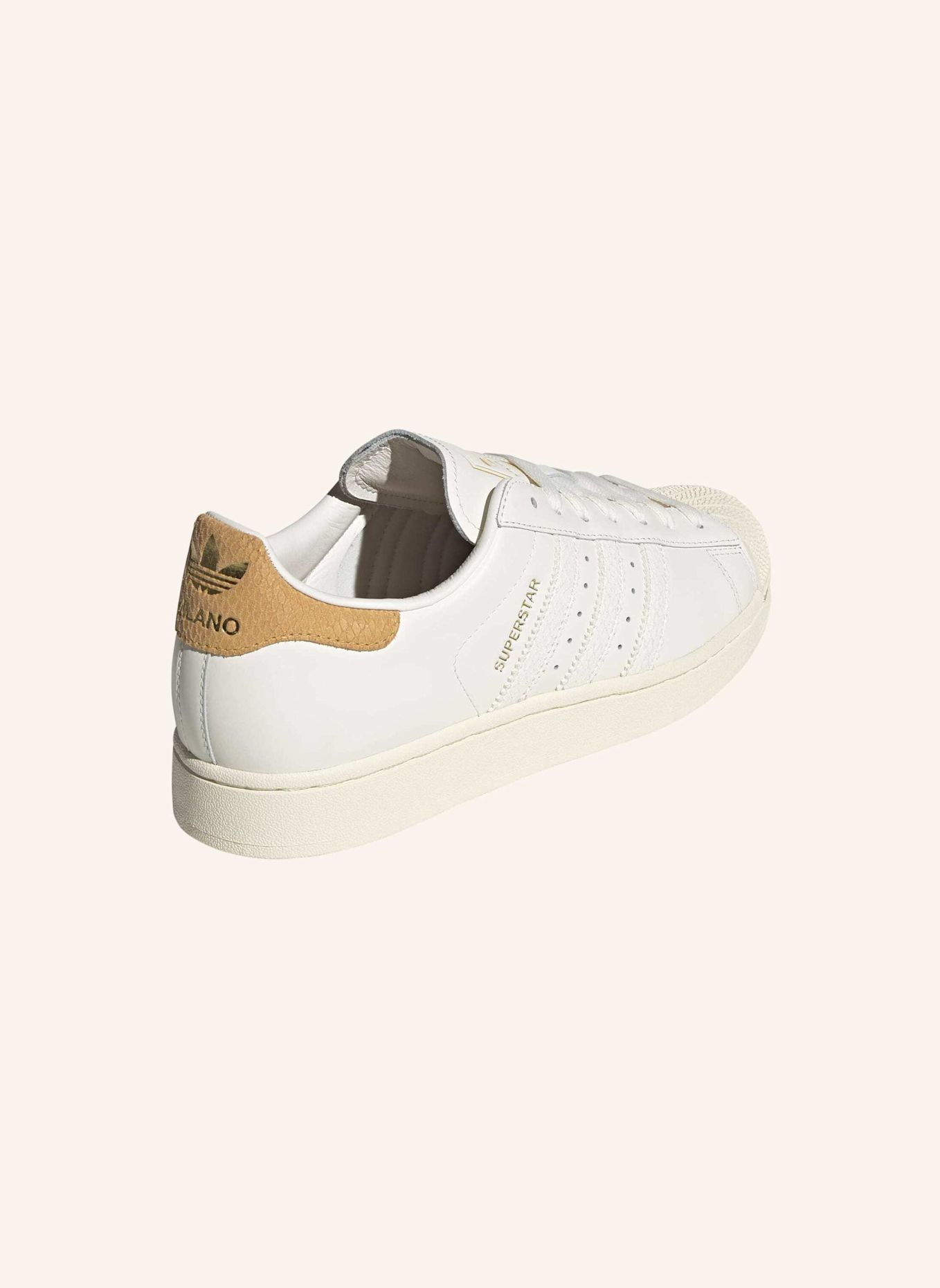 adidas Originals SUPERSTAR II SCHUH: WEISS / GELB