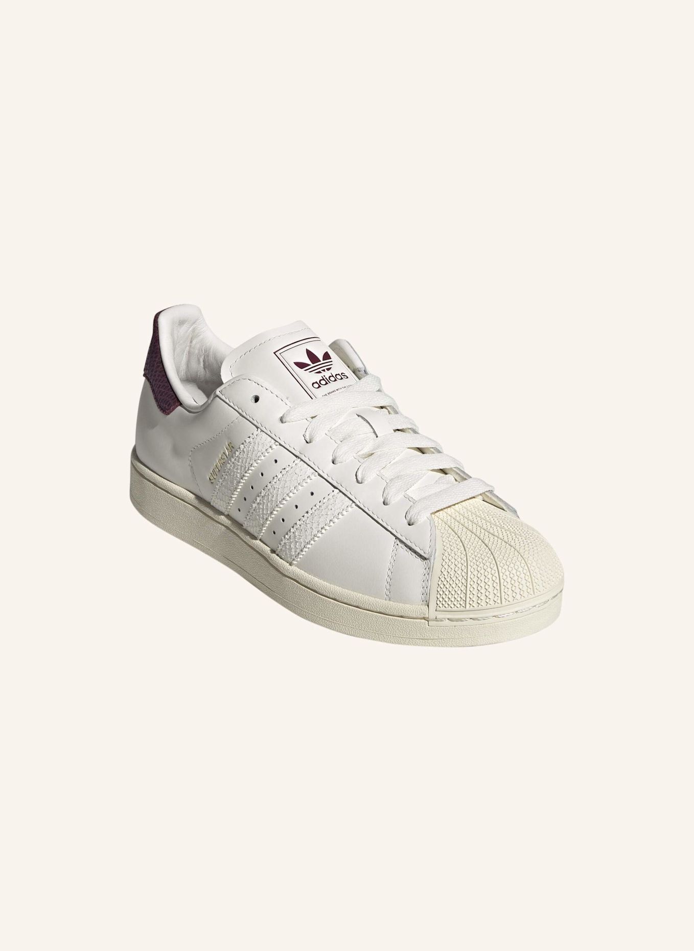 adidas Originals SUPERSTAR II SCHUH: WEISS / ROT