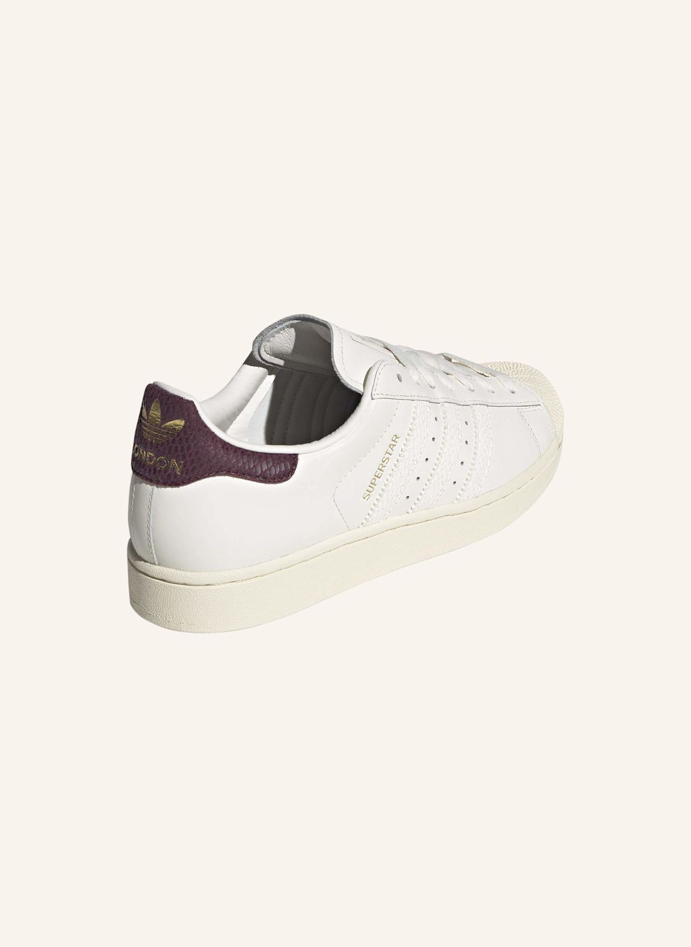 adidas Originals SUPERSTAR II SCHUH: WEISS / ROT