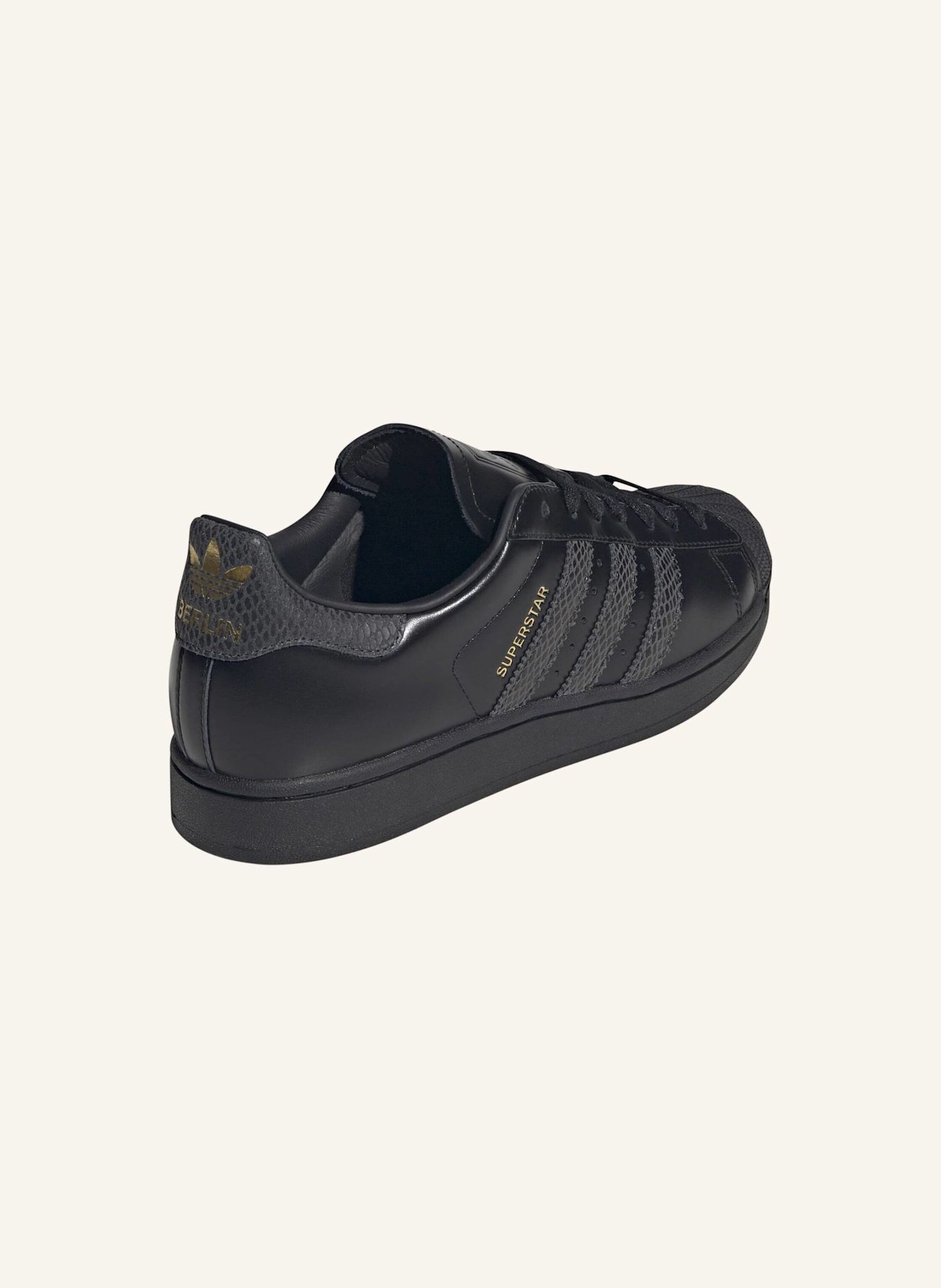 adidas Originals SUPERSTAR II SCHUH: SCHWARZ / GRAU