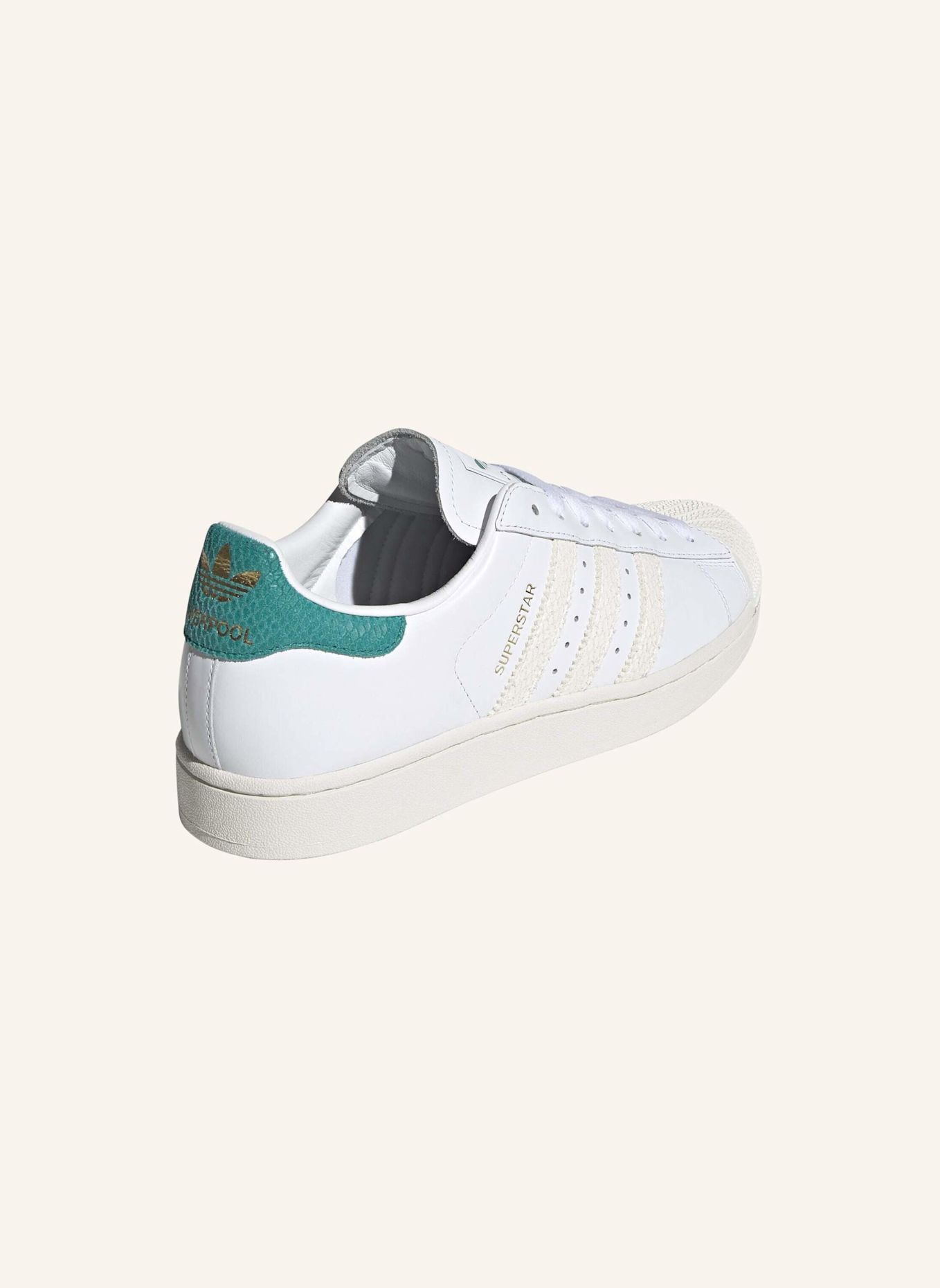 adidas Originals SUPERSTAR II SCHUH: WEISS / GRÜN