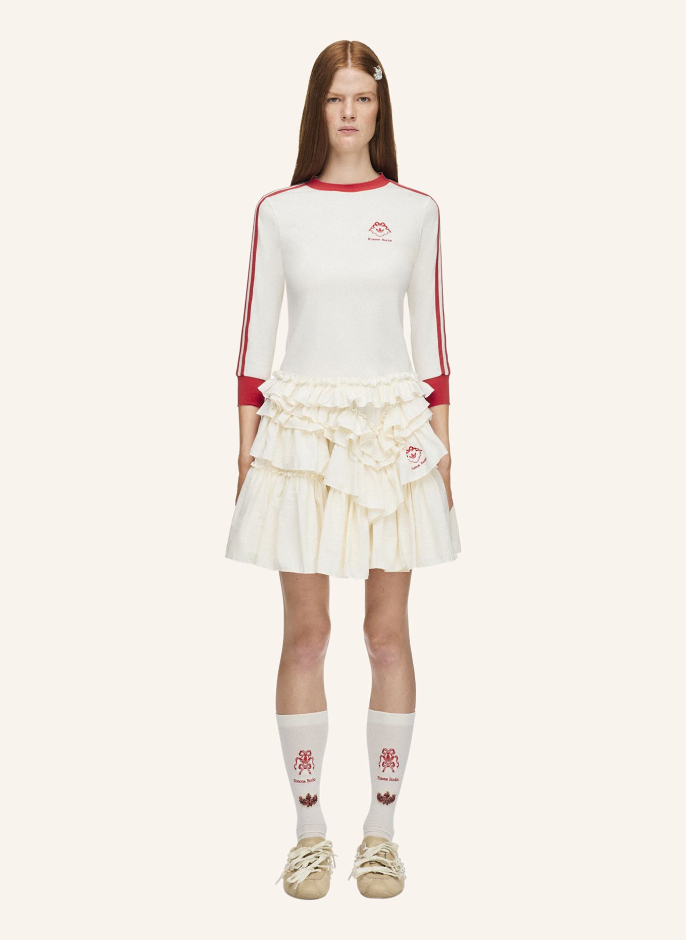 adidas Originals SIMONE ROCHA ROCK, RÜSCHENDESIGN: WEISS