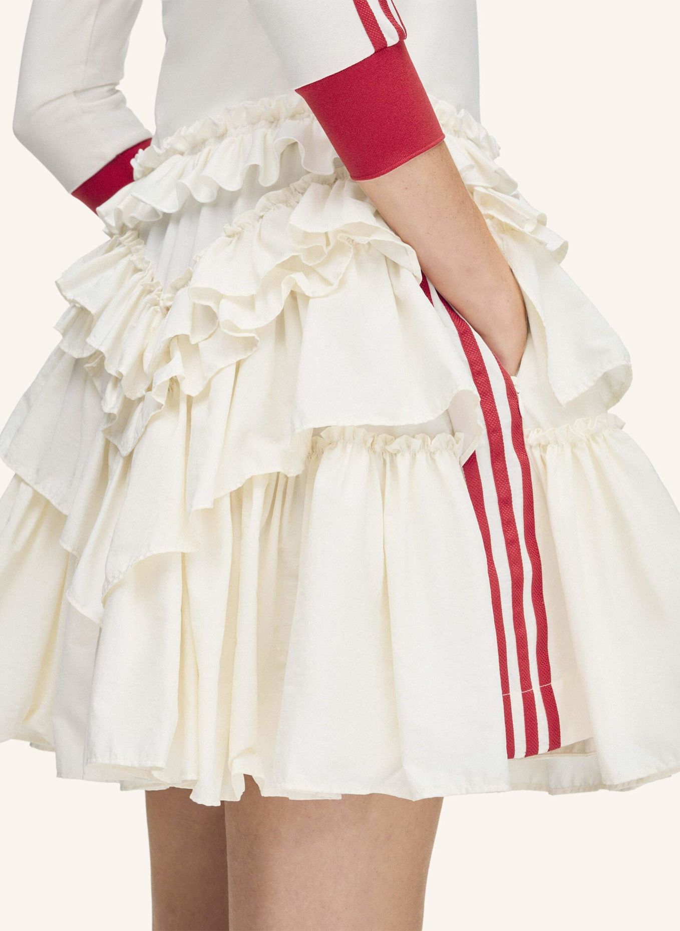 adidas Originals SIMONE ROCHA ROCK, RÜSCHENDESIGN: WEISS