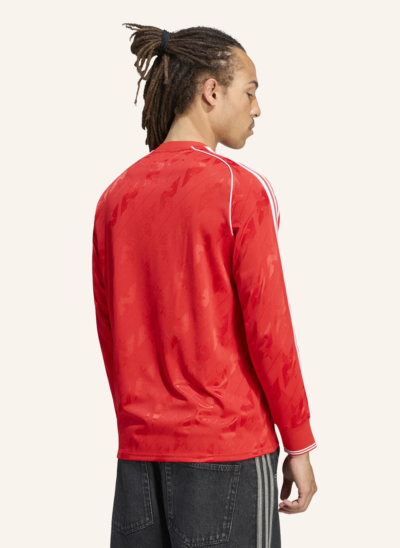 adidas SL BENFICA ORIGINALS LANGARMSHIRT: ROT