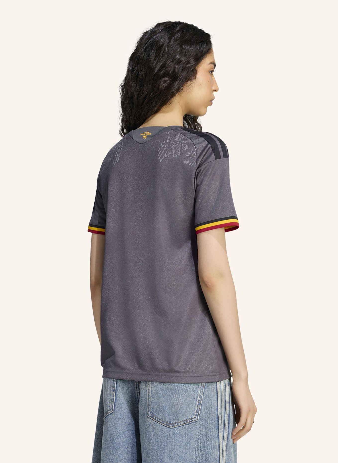 adidas AS ROM 26/27 AUSWEICHTRIKOT: GRAU