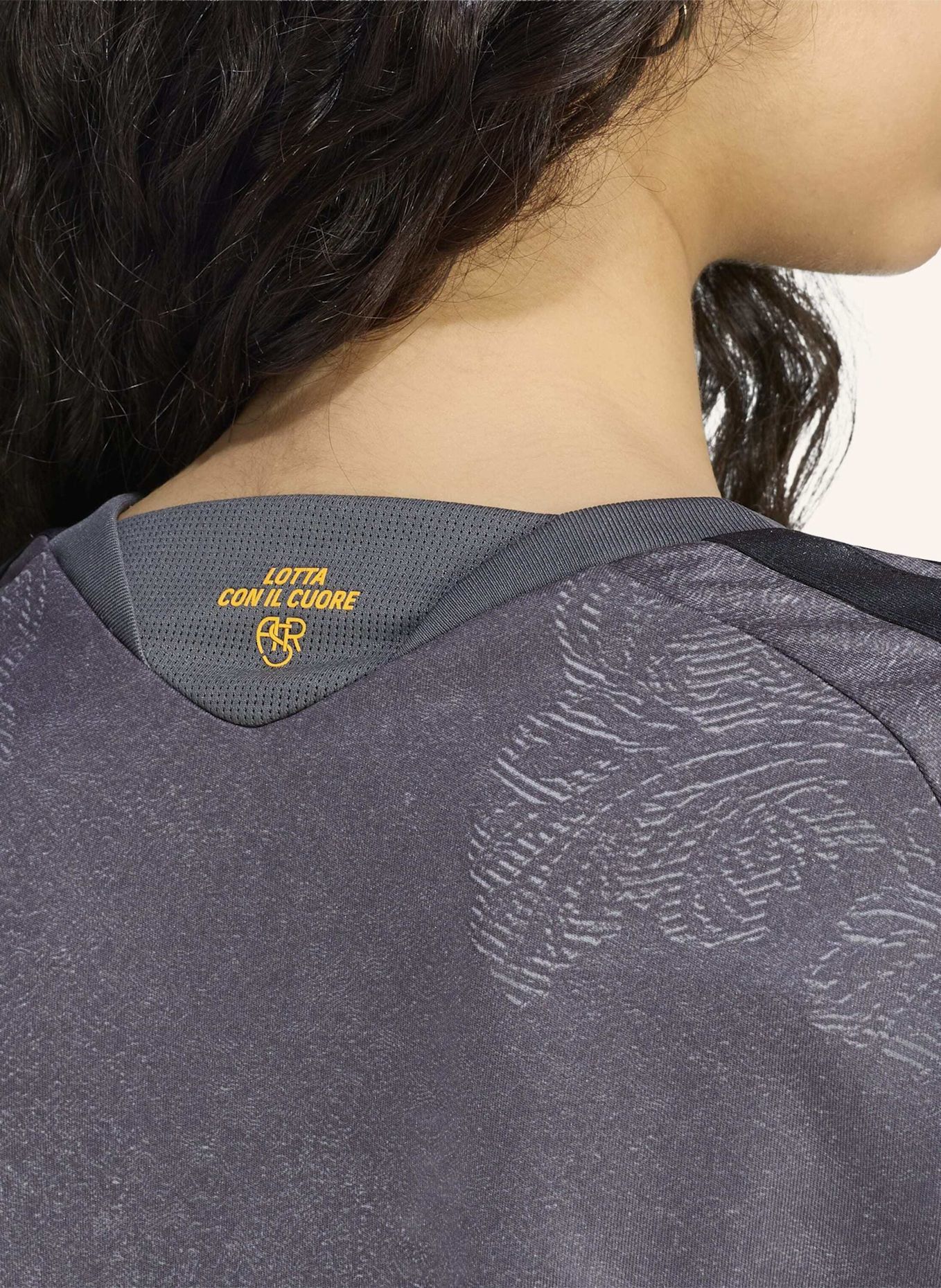 adidas AS ROM 26/27 AUSWEICHTRIKOT: GRAU