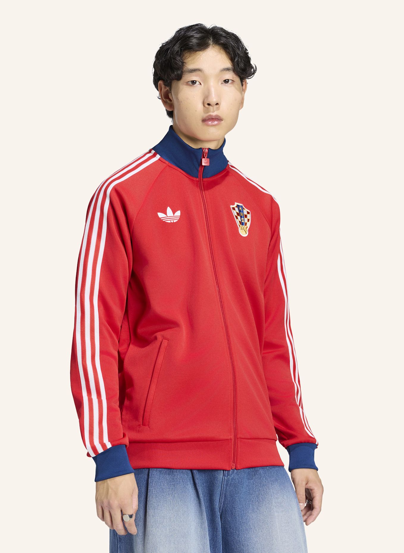 adidas KROATIEN ORIGINALS JACKE: ROT