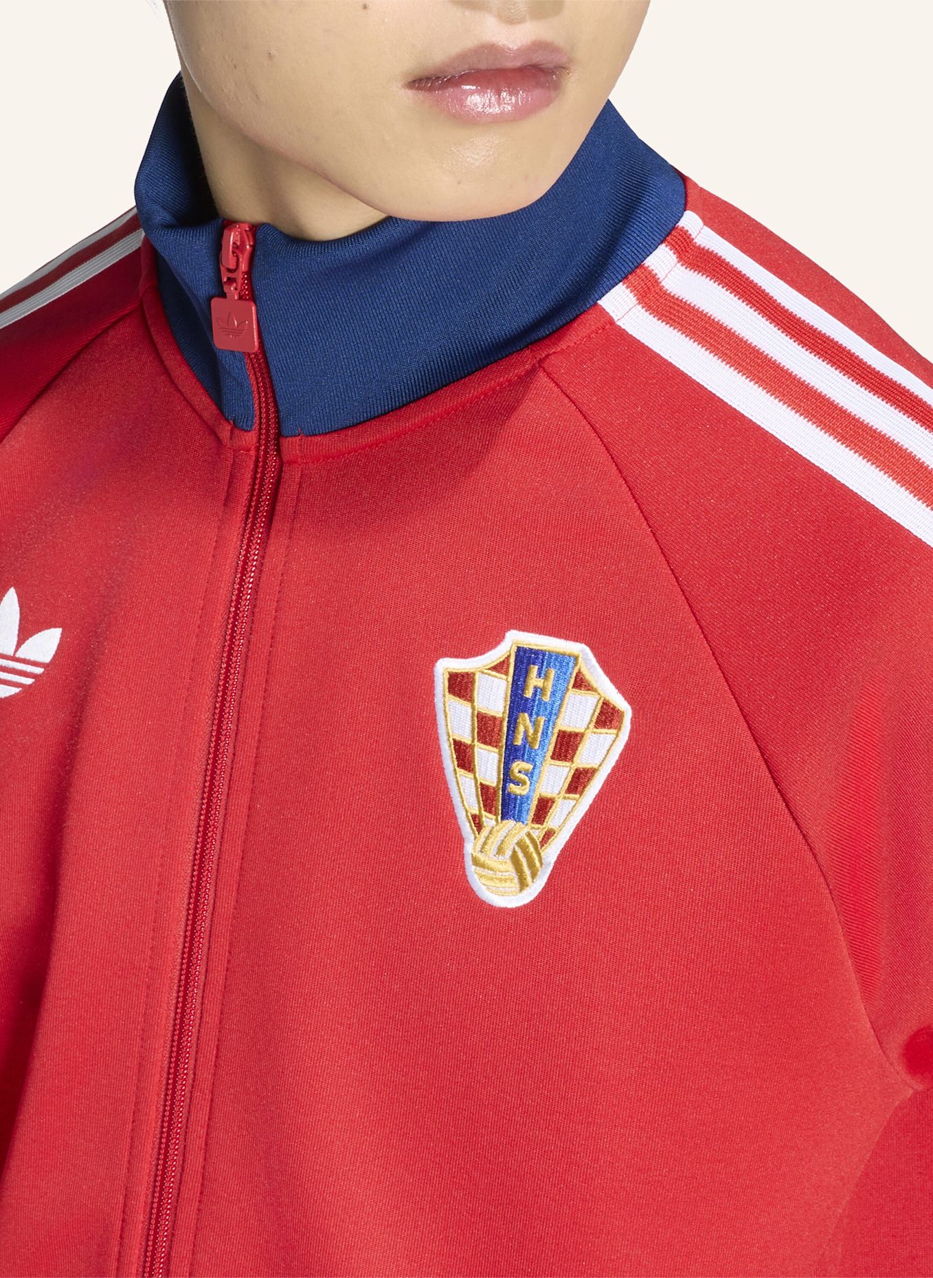 adidas KROATIEN ORIGINALS JACKE: ROT