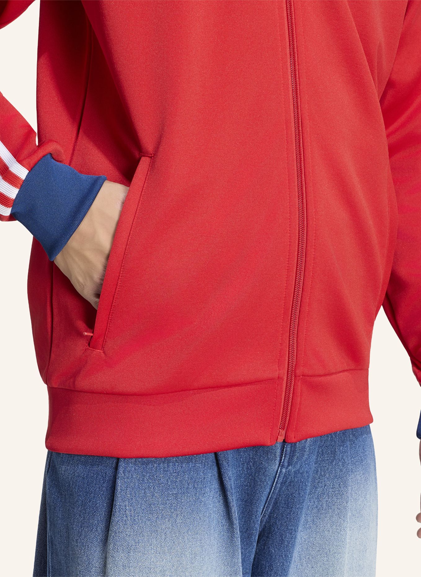adidas KROATIEN ORIGINALS JACKE: ROT