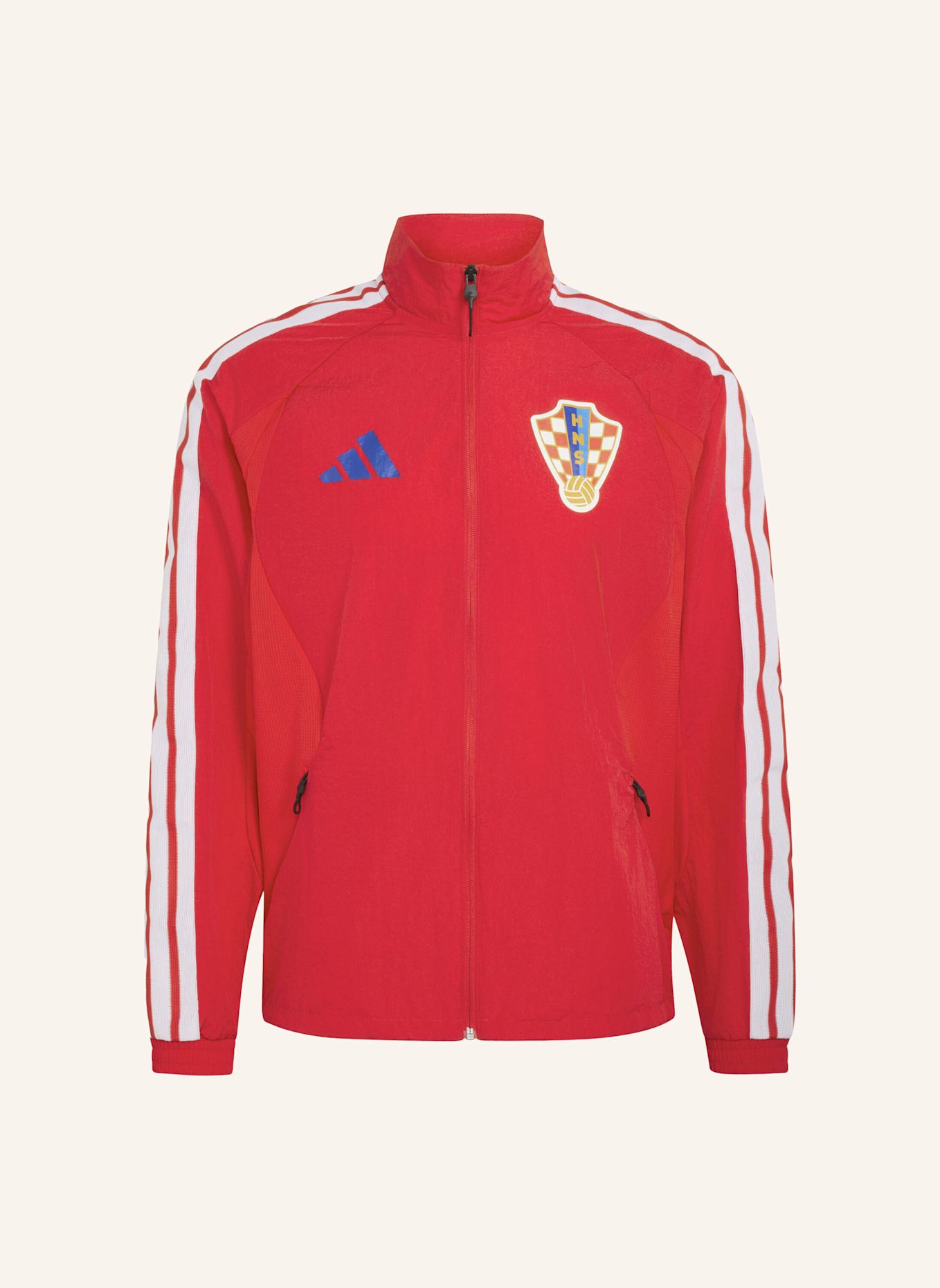 adidas KROATIEN ANTHEM HEIMJACKE: ROT