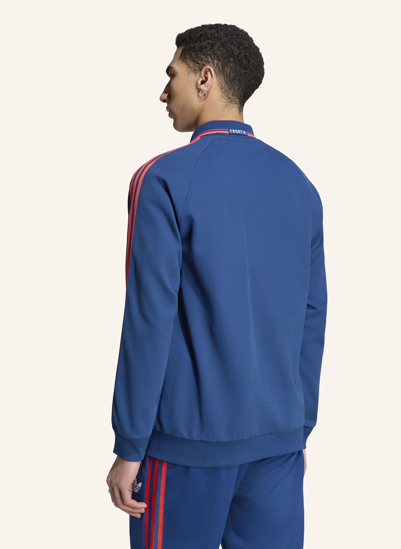 adidas CROATIA AWAY ANTHEM JACKE: BLAU