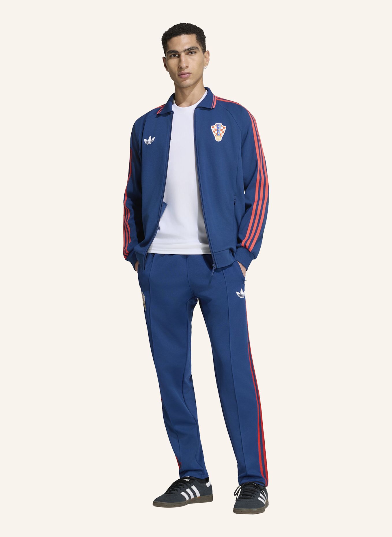 adidas CROATIA AWAY ANTHEM JACKE: BLAU