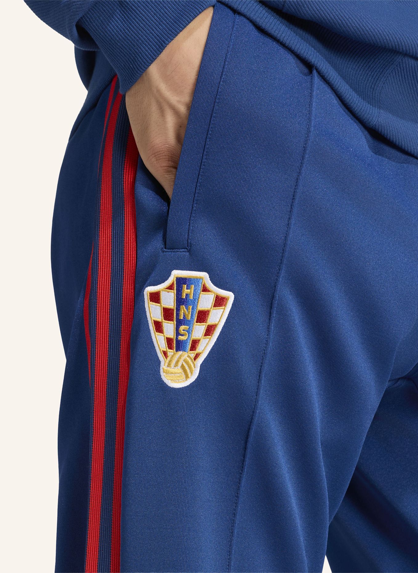adidas KROATIEN ORIGINALS TRAININGSHOSE: BLAU