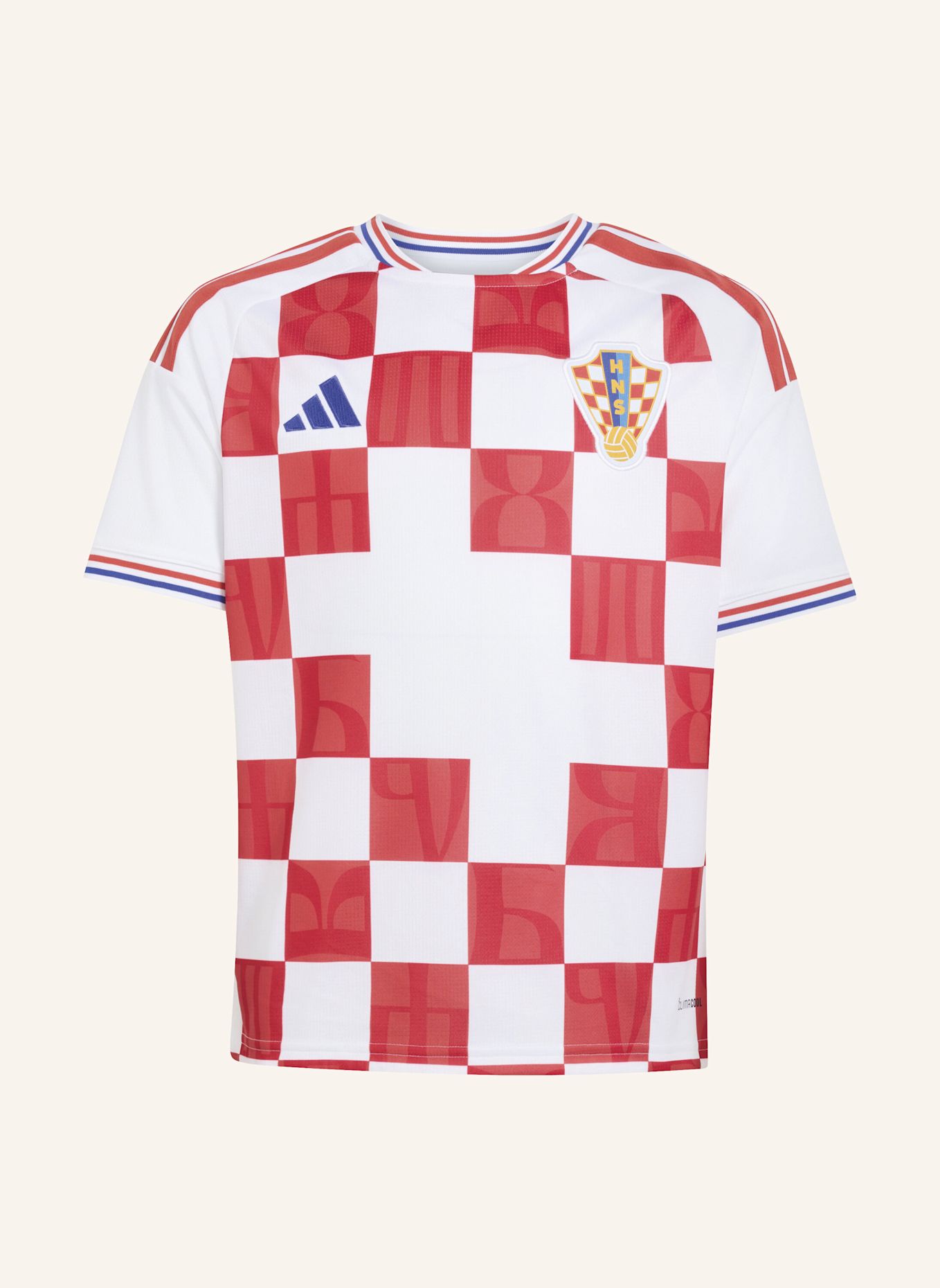 adidas KROATIEN 26 KIDS HEIMTRIKOT: WEISS