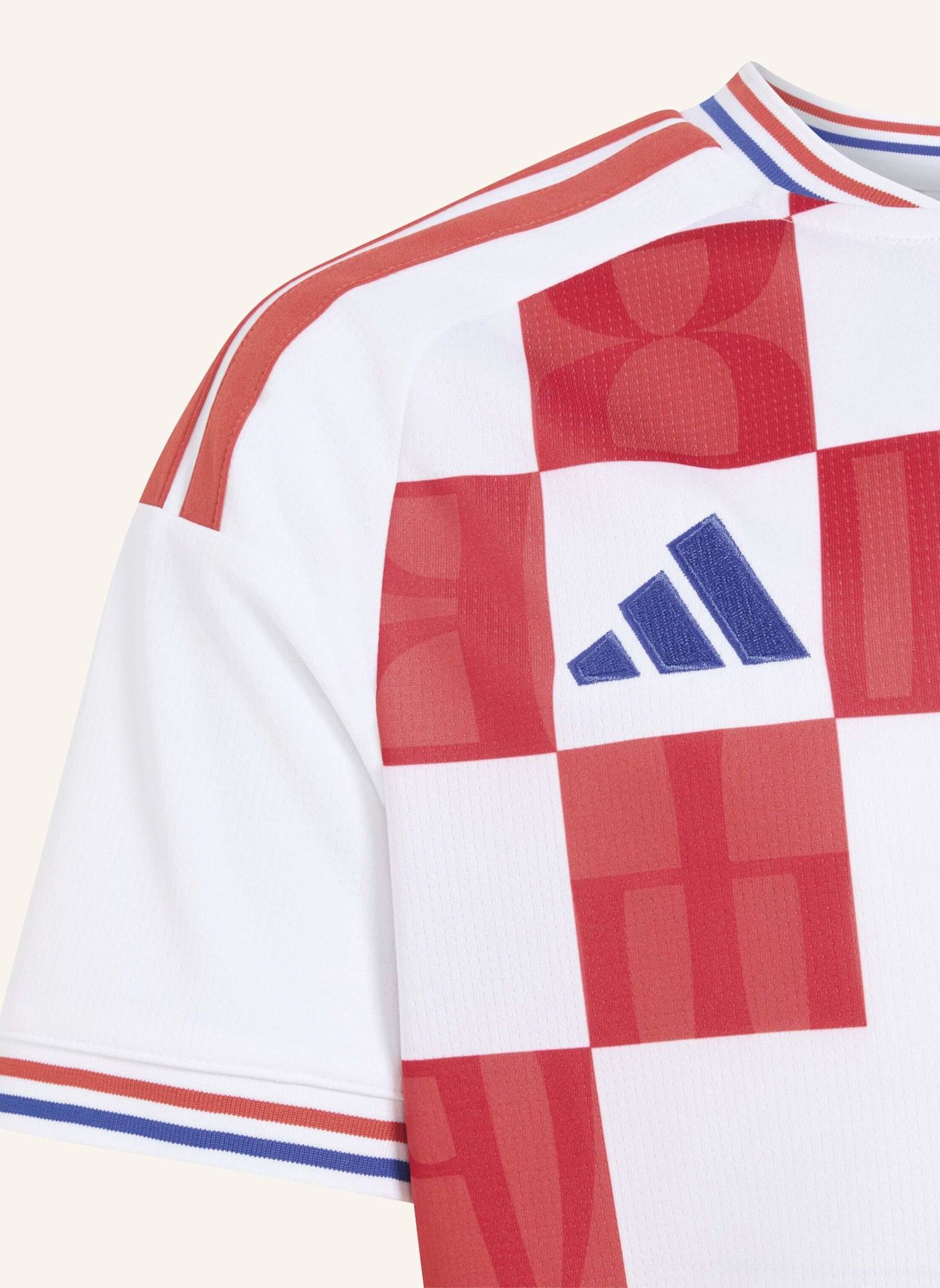 adidas KROATIEN 26 KIDS HEIMTRIKOT: WEISS