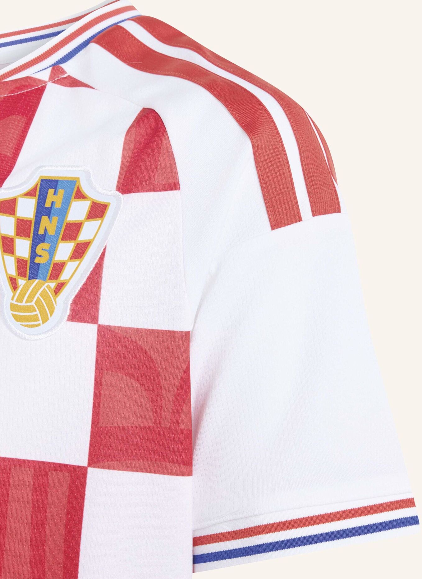 adidas KROATIEN 26 KIDS HEIMTRIKOT: WEISS