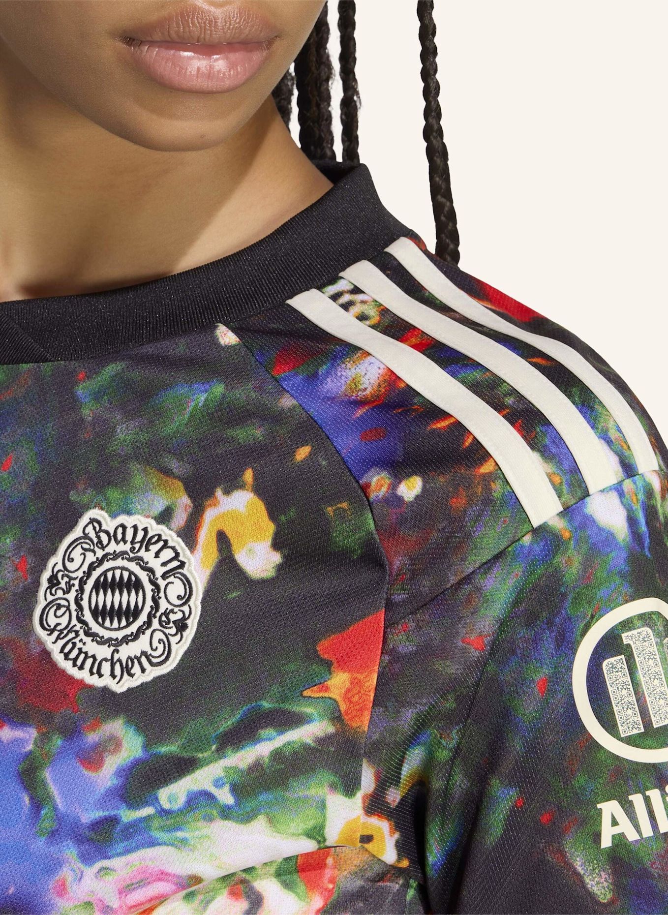 adidas FC BAYERN MÜNCHEN 26/27 WIESN TRIKOT: NEONLILA / NEONROT / NEONROSA