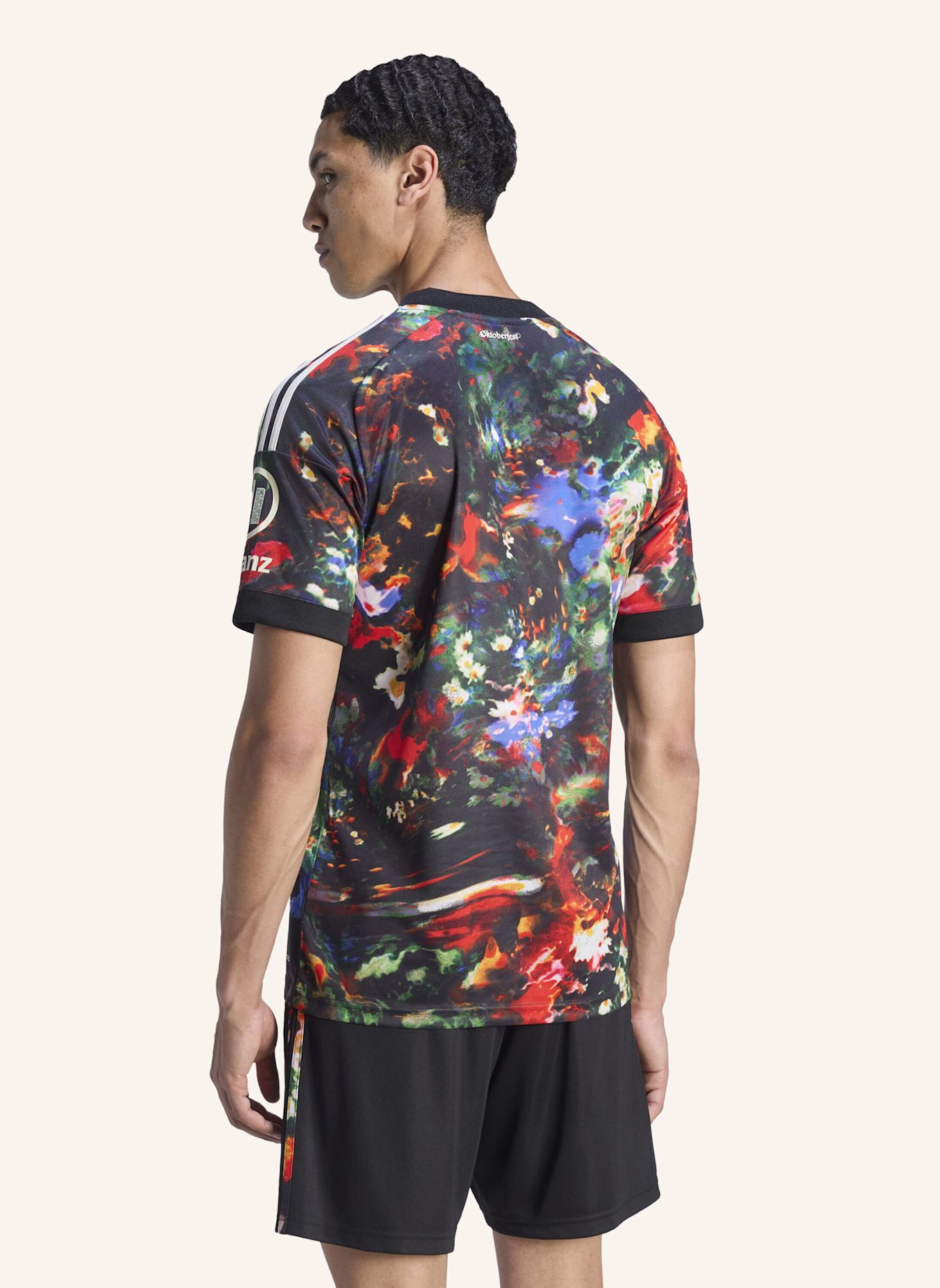 adidas FC BAYERN MÜNCHEN 26/27 WIESN TRIKOT: NEONLILA / NEONROT / NEONROSA