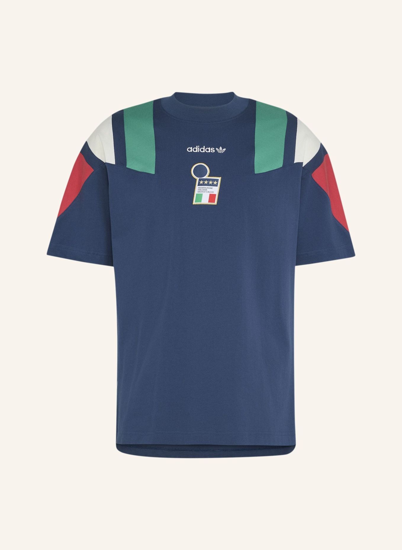 adidas ITALIEN EQT T-SHIRT: BLAU
