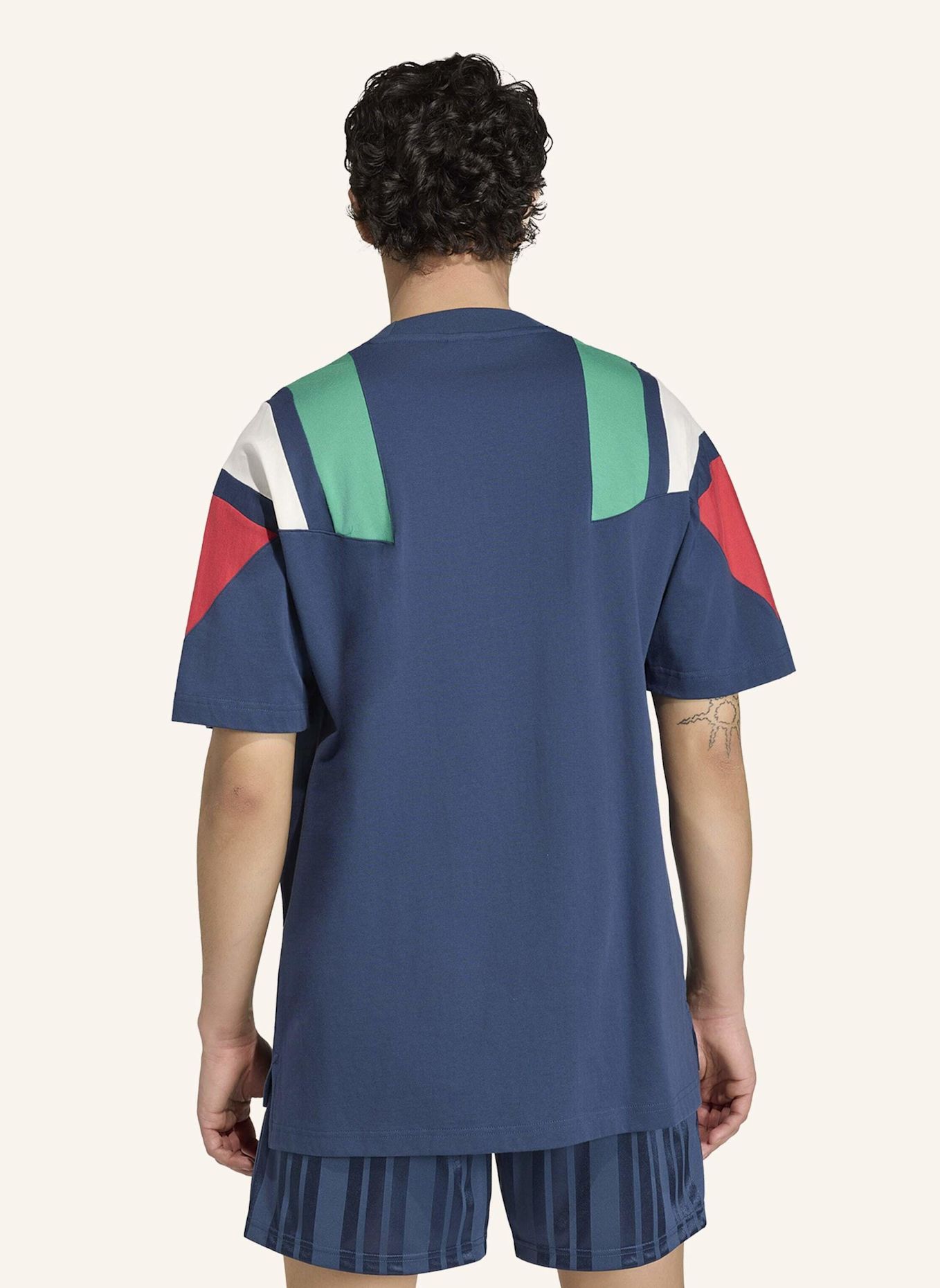 adidas ITALIEN EQT T-SHIRT: BLAU