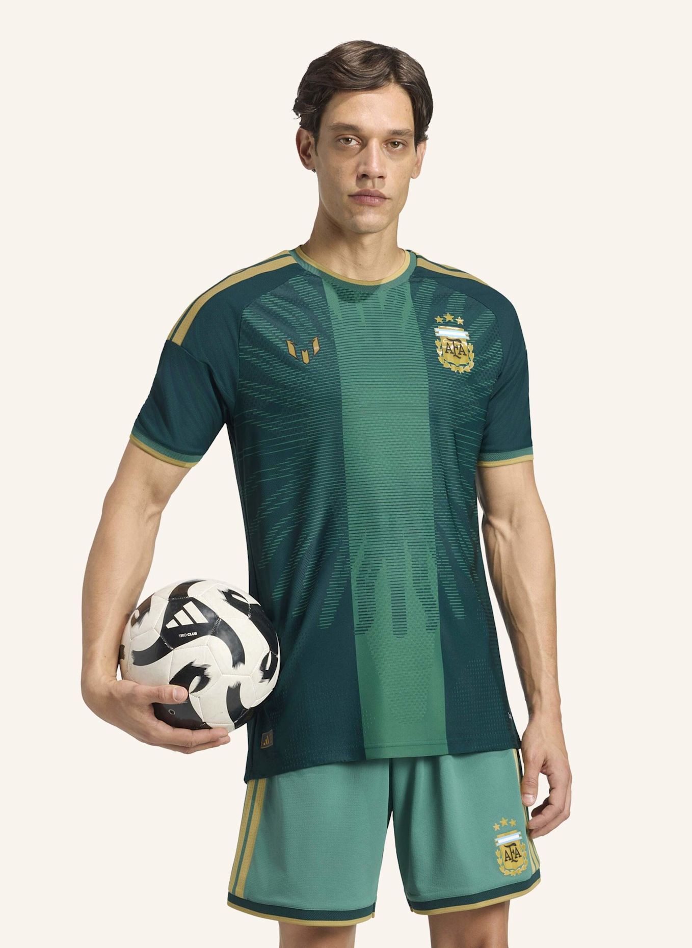 adidas ARGENTINIEN MESSI 26 AUTHENTIC TRIKOT: GRÜN