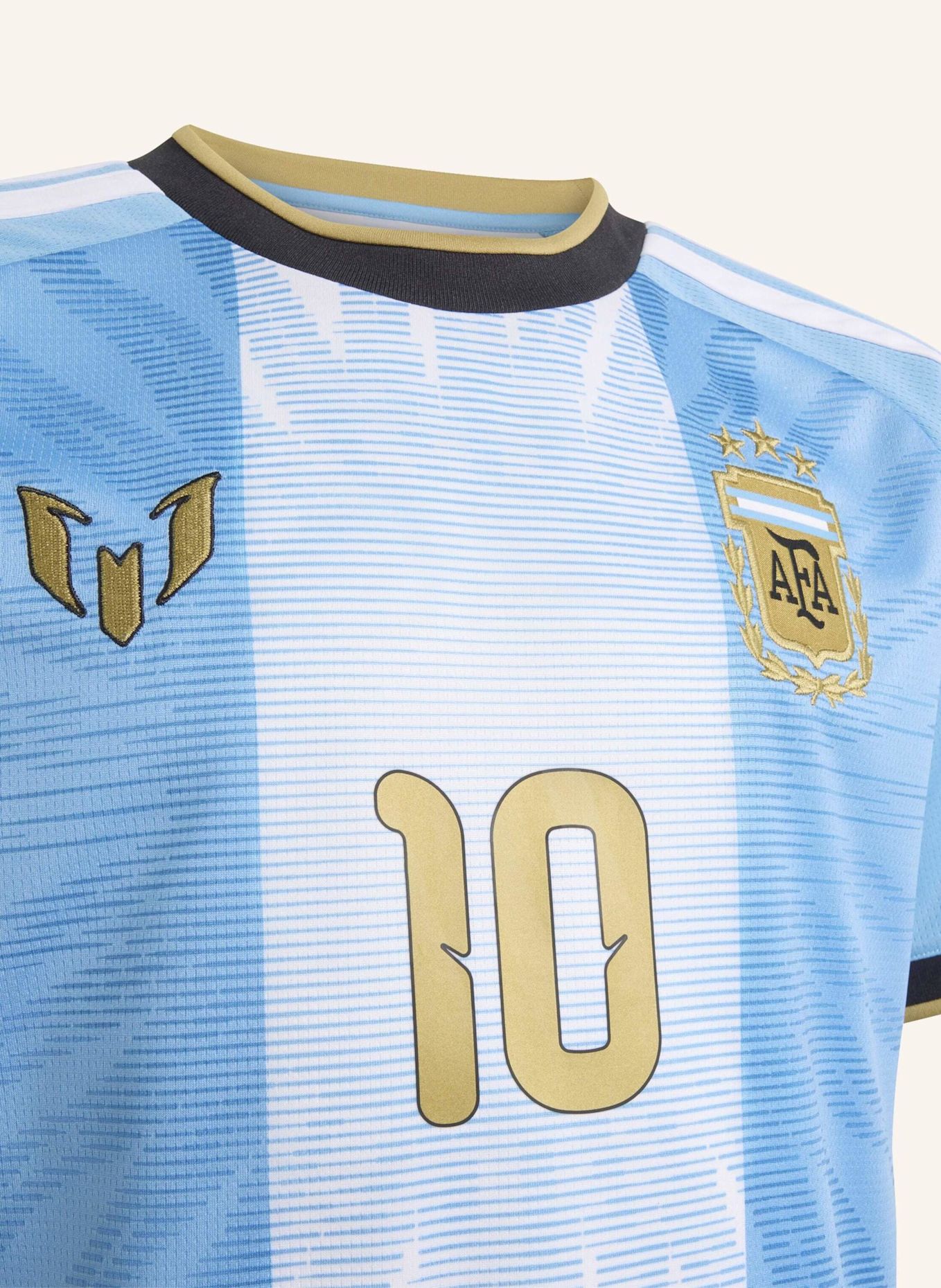 adidas ARGENTINIEN MESSI 26 KIDS TRIKOT 10: BLAU