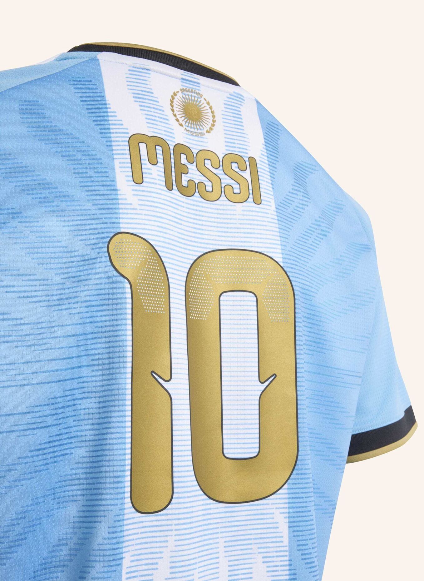 adidas ARGENTINIEN MESSI 26 KIDS TRIKOT 10: BLAU