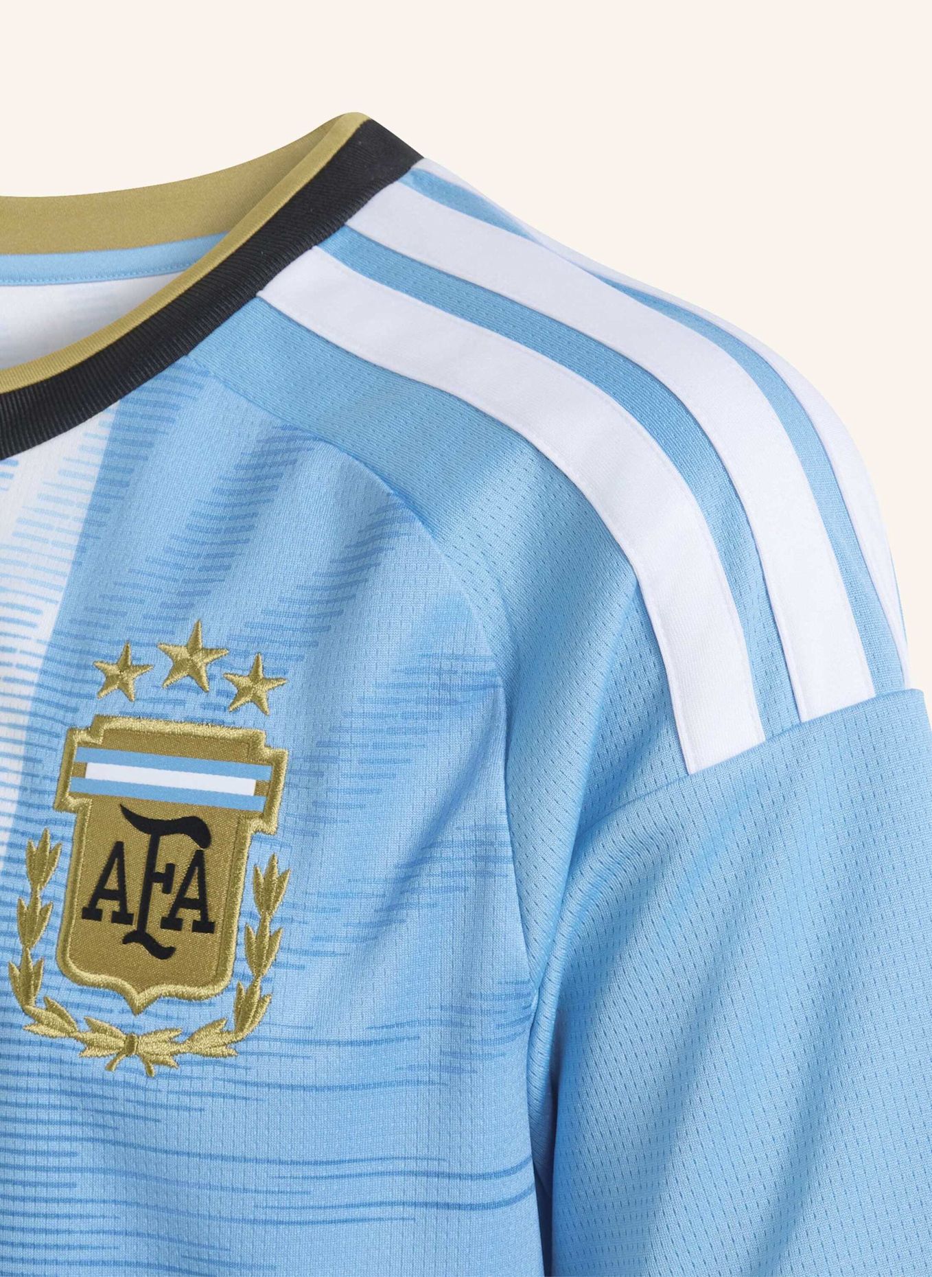 adidas ARGENTINIEN MESSI 26 KIDS TRIKOT: BLAU