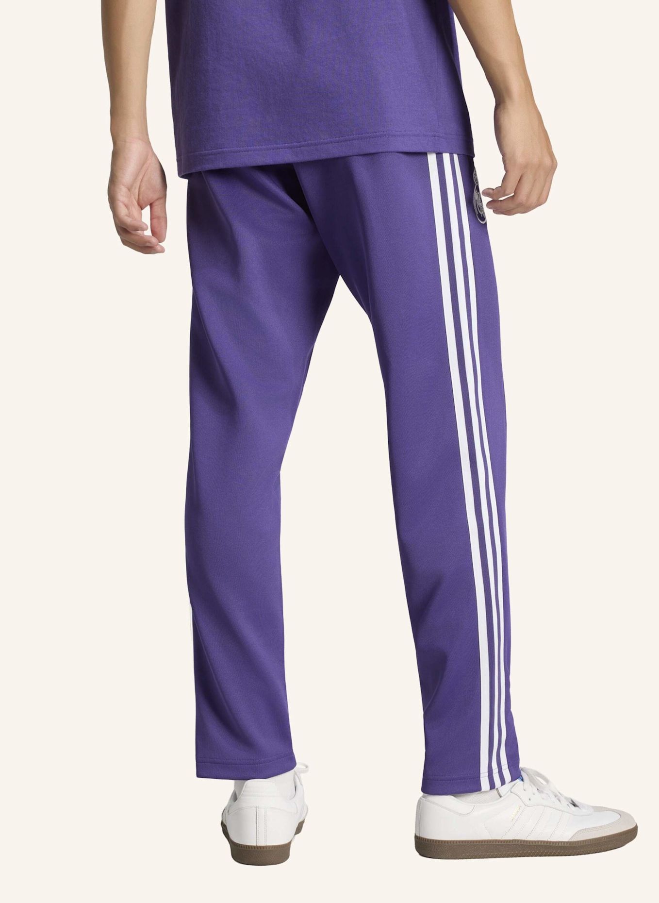 adidas REAL MADRID ORIGINALS TRAININGSHOSE: LILA
