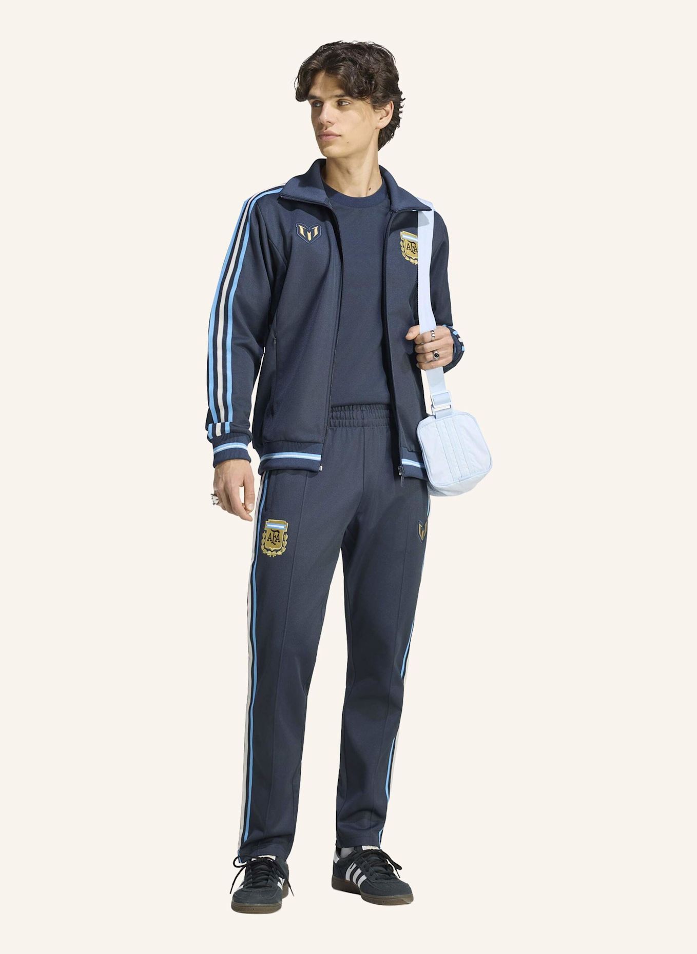 adidas ARGENTINIEN MESSI 26 TRAININGSJACKE: BLAU