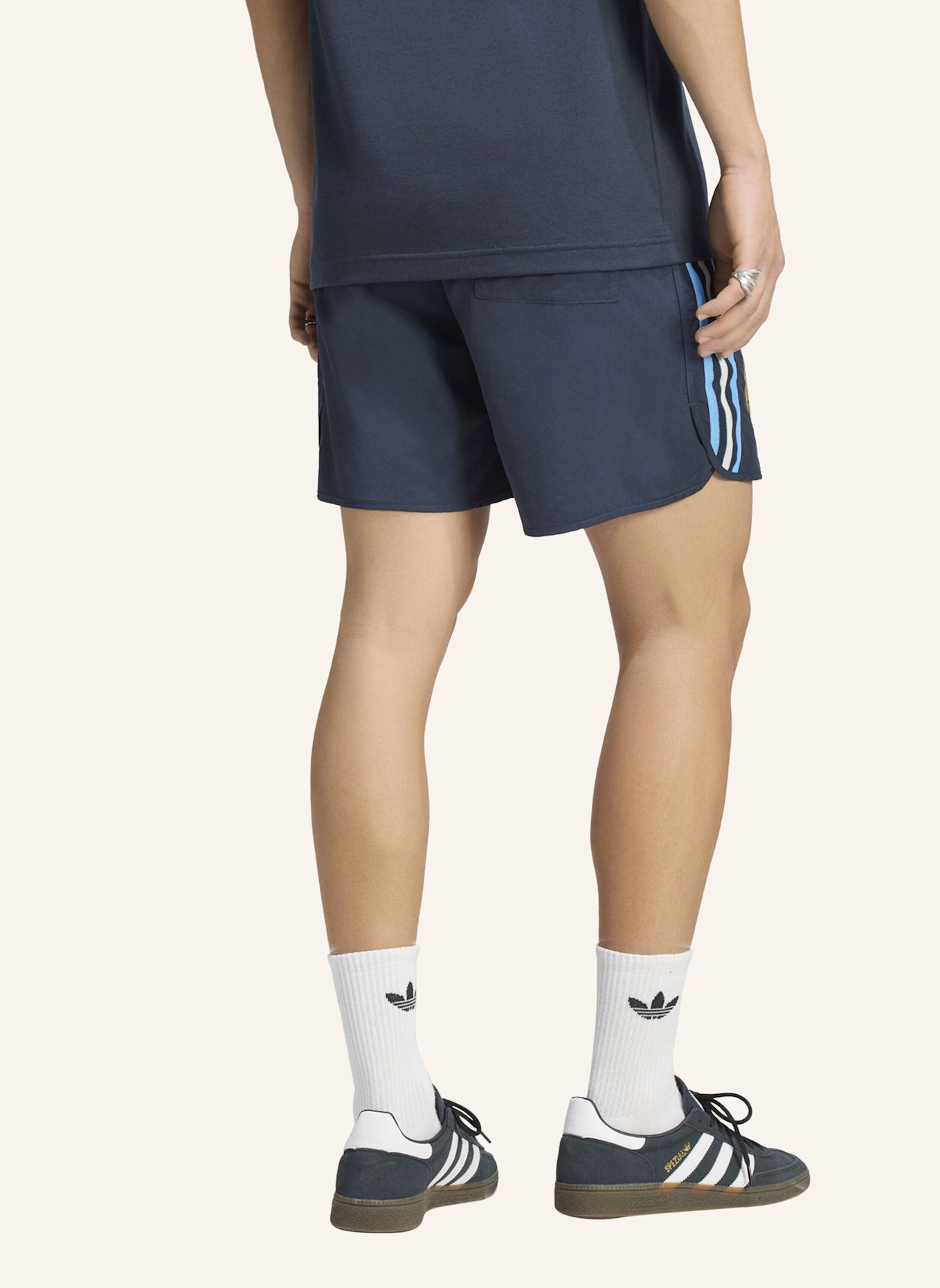 adidas ARGENTINIEN MESSI 26 SHORTS: BLAU