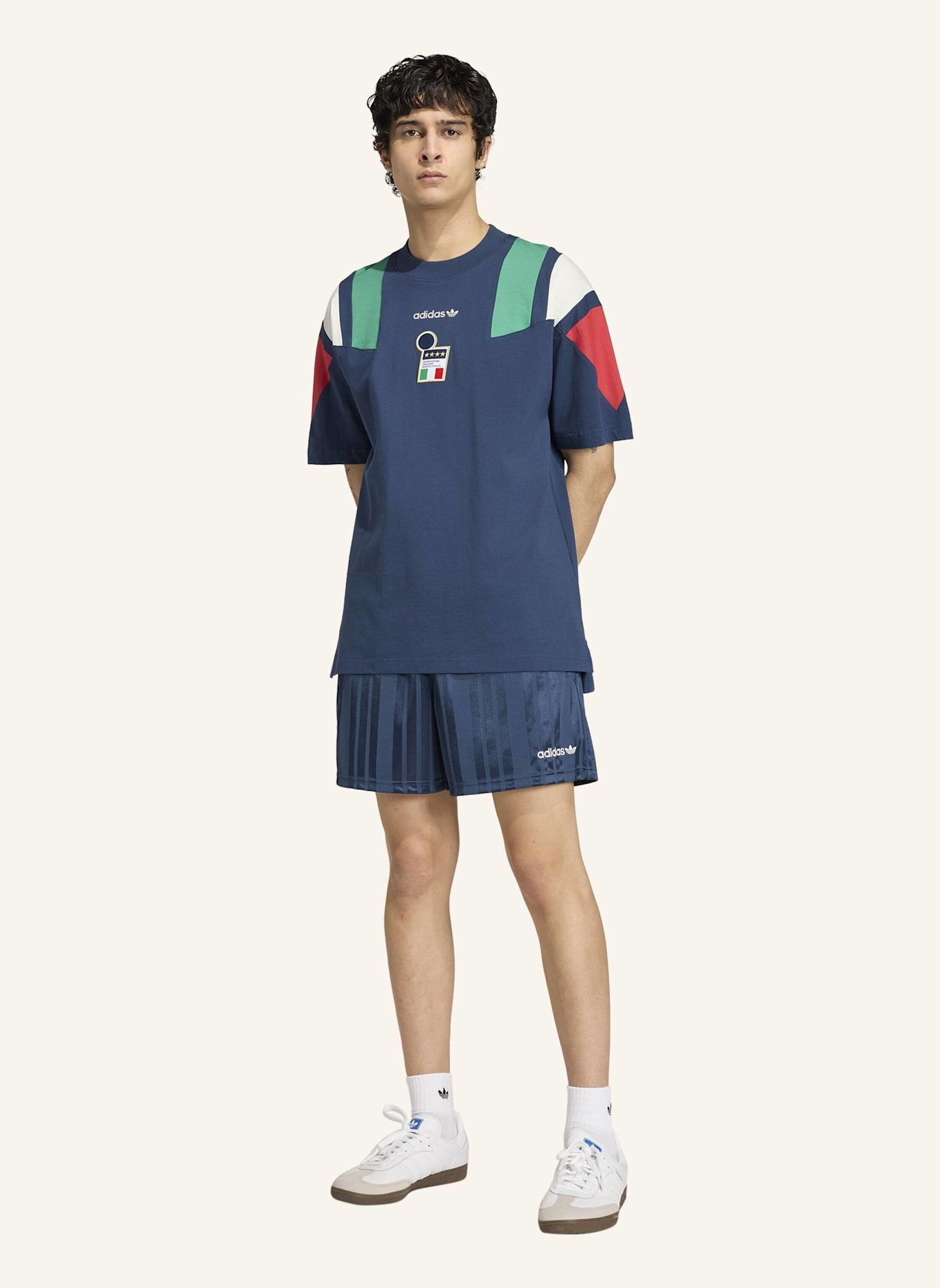 adidas ITALIEN EQT SHORTS: BLAU