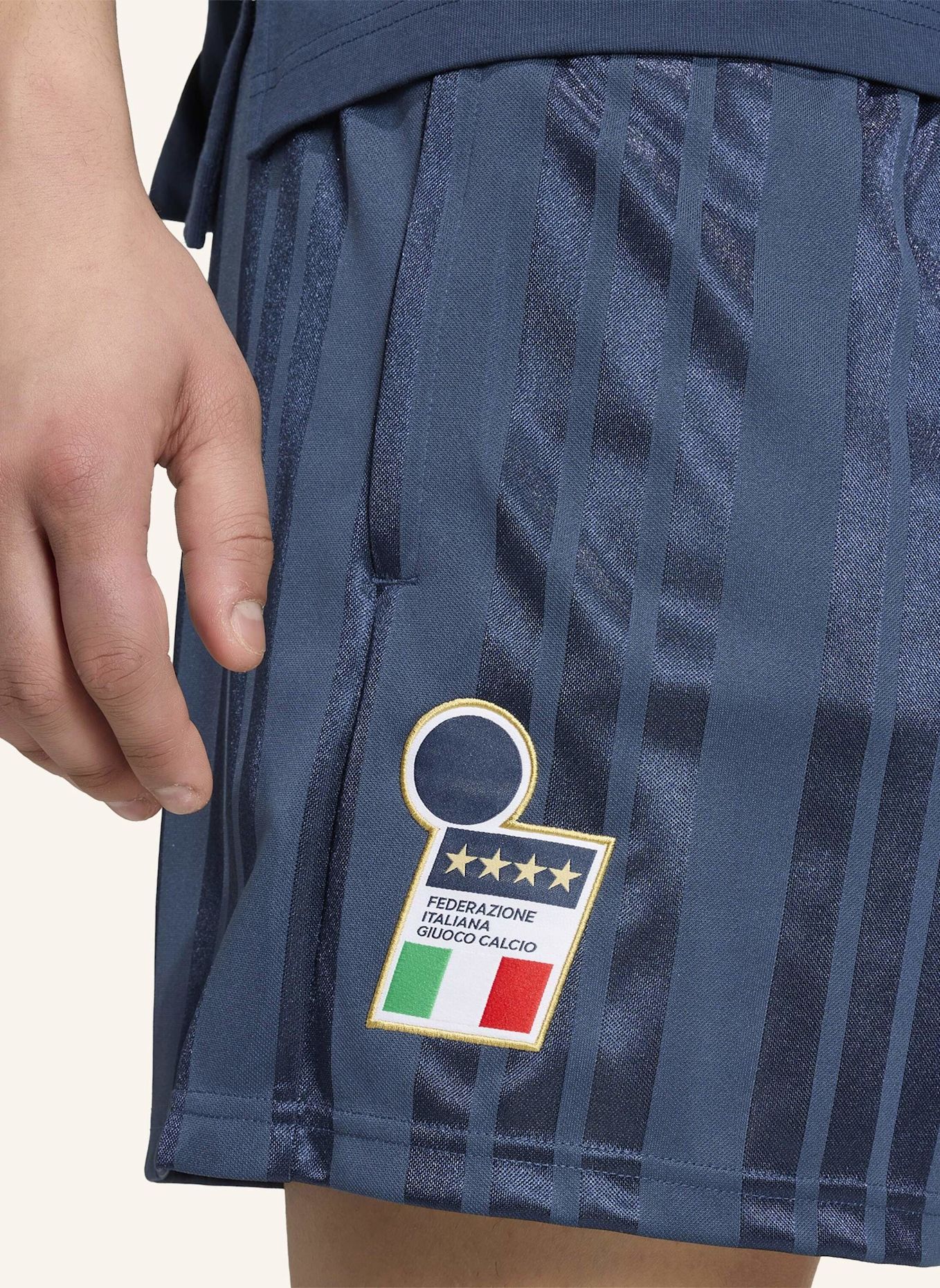 adidas ITALIEN EQT SHORTS: BLAU