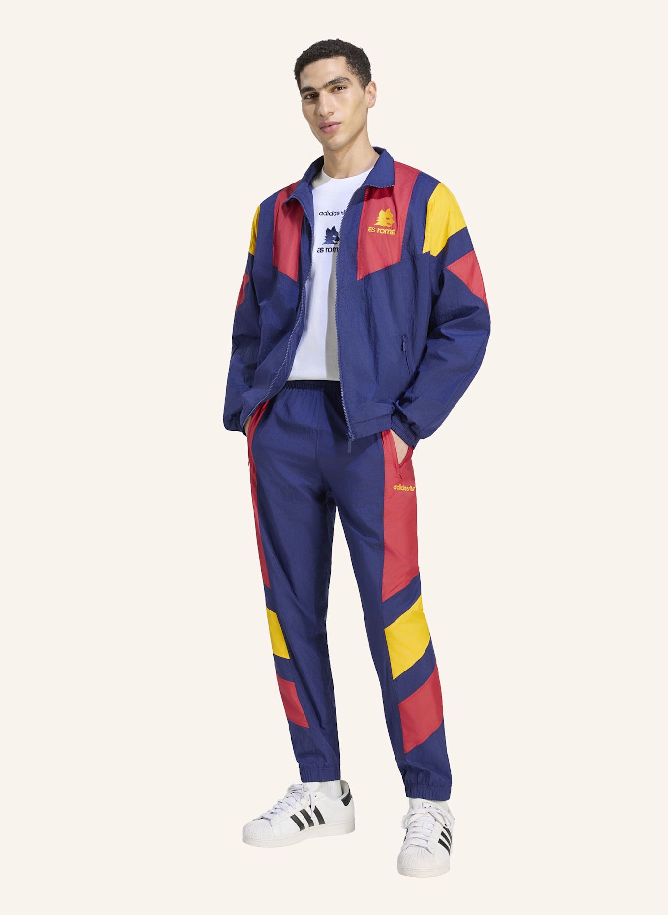 adidas AS ROM EQT TRAININGSJACKE: BLAU