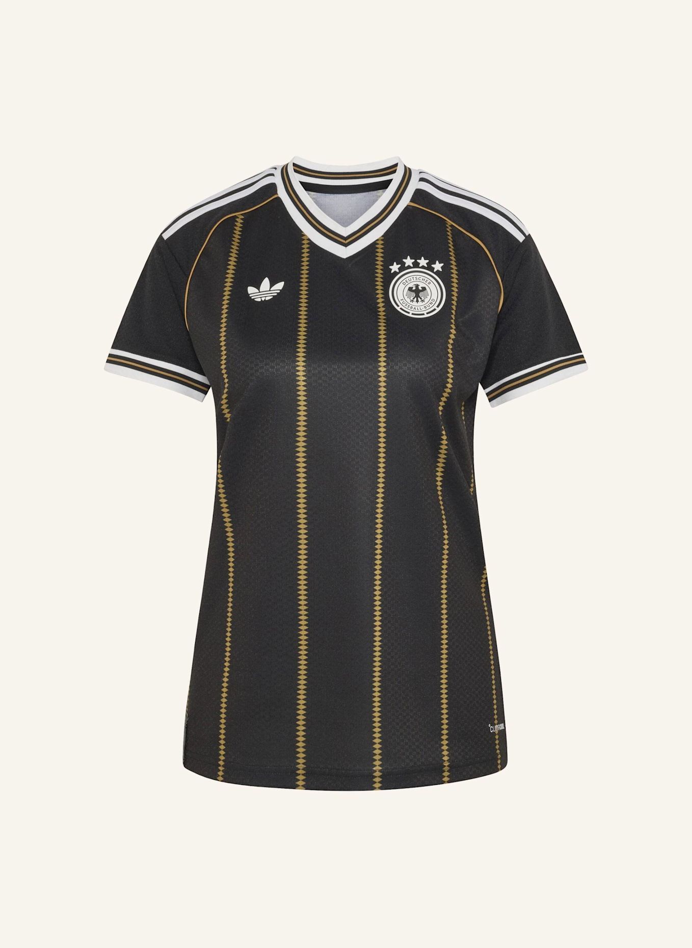 adidas DEUTSCHLAND 26 AUSWEICHTRIKOT: SCHWARZ
