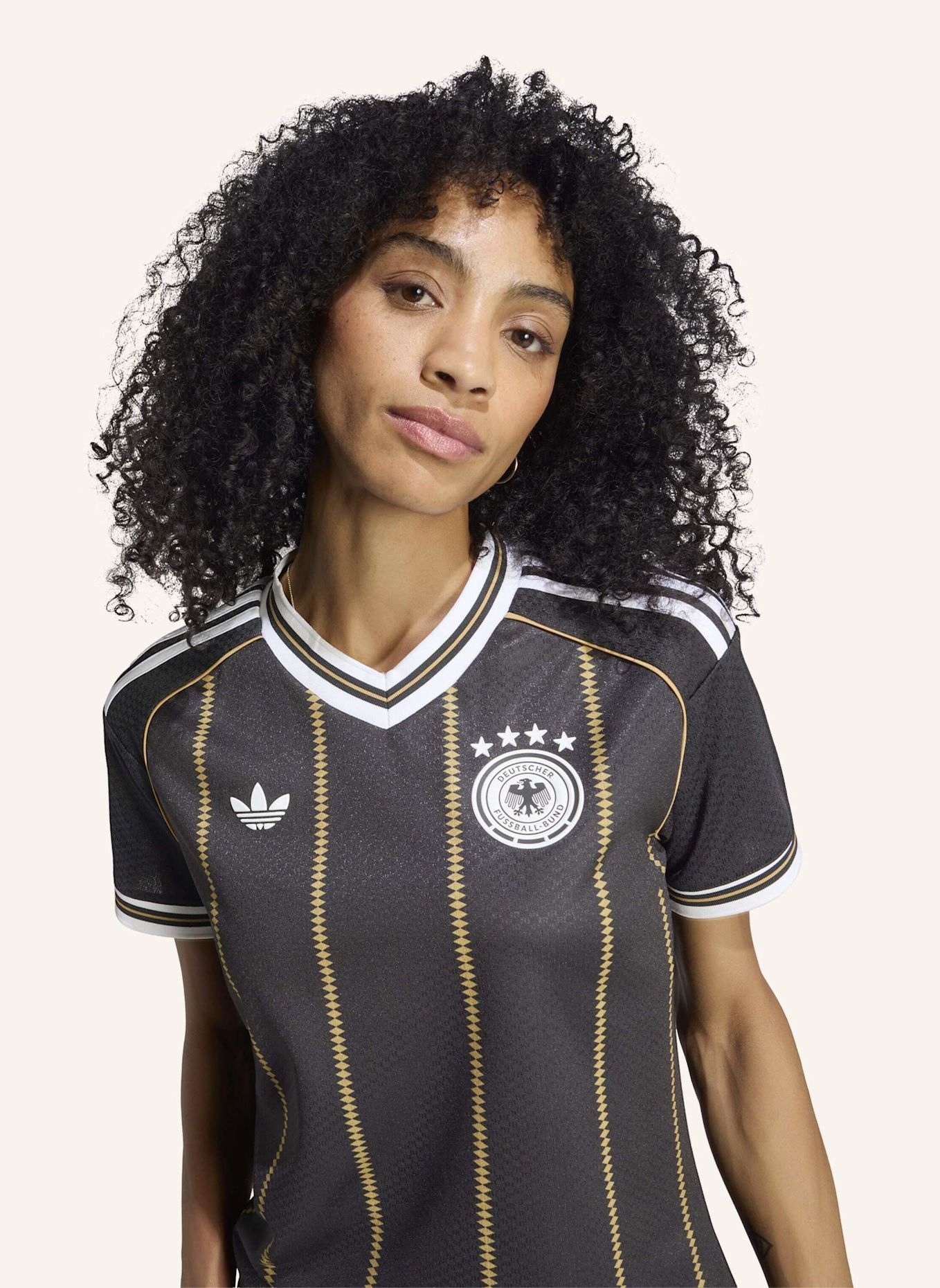 adidas DEUTSCHLAND 26 AUSWEICHTRIKOT: SCHWARZ