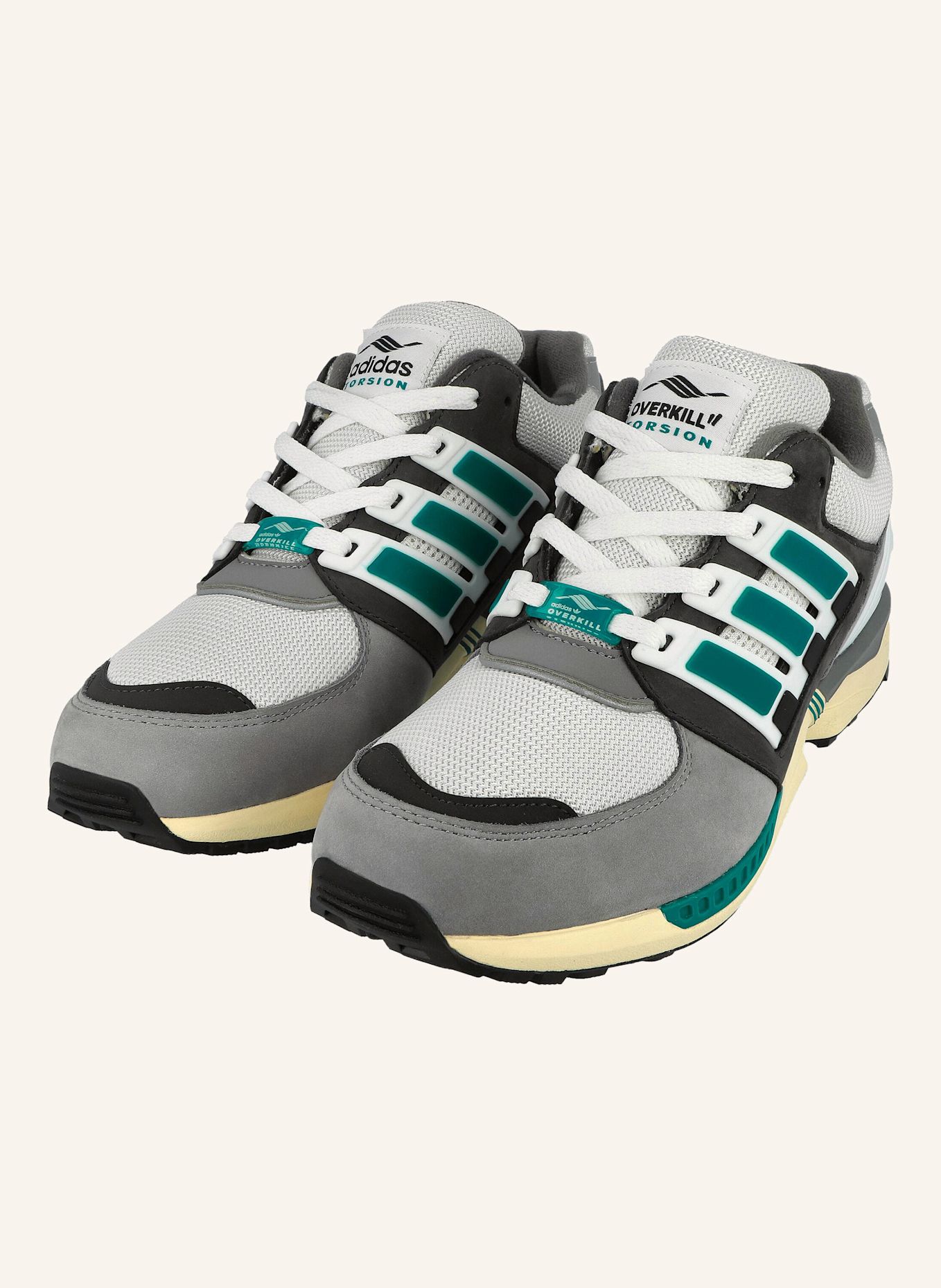 adidas Originals ZX8094 OVERKILL SCHUH: WEISS / SCHWARZ / GRÜN