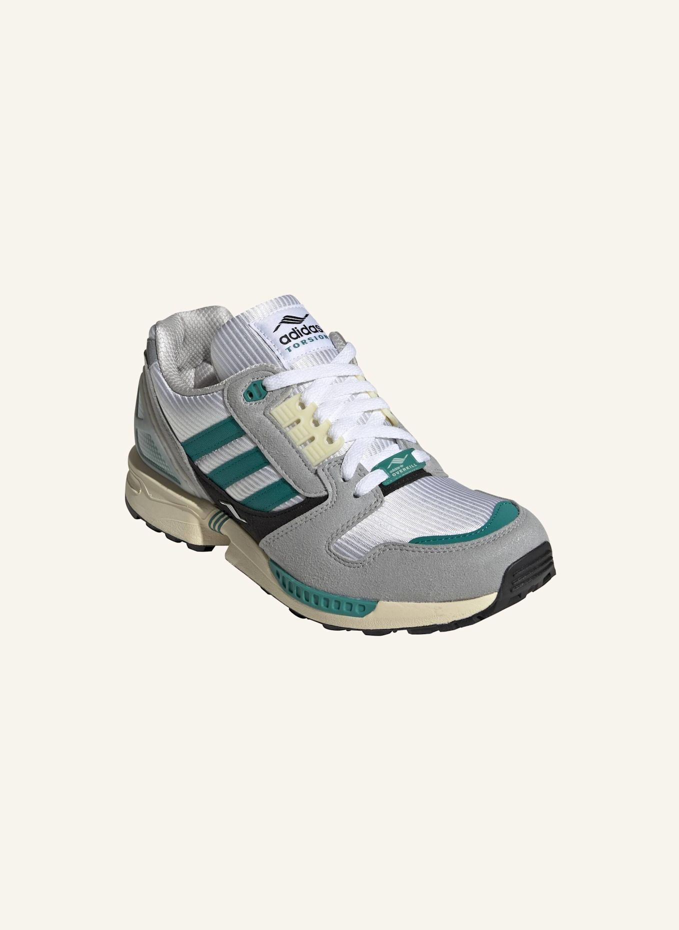adidas Originals ZX8000 S OVERKILL SCHUH: WEISS / SCHWARZ / GRÜN