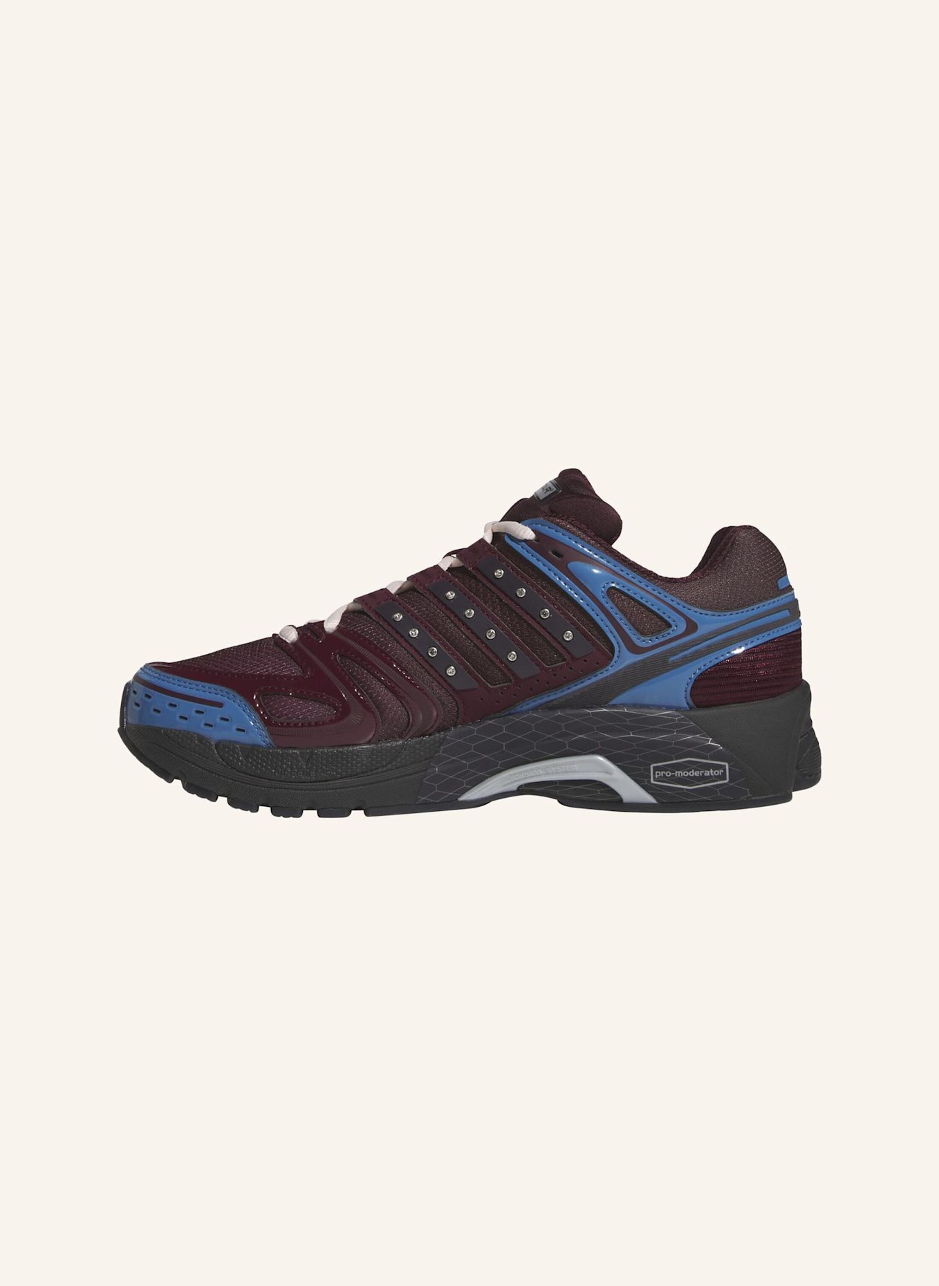 adidas Originals ADISTAR CONTROL 5 X HARDIES SCHUH: ROT / BLAU