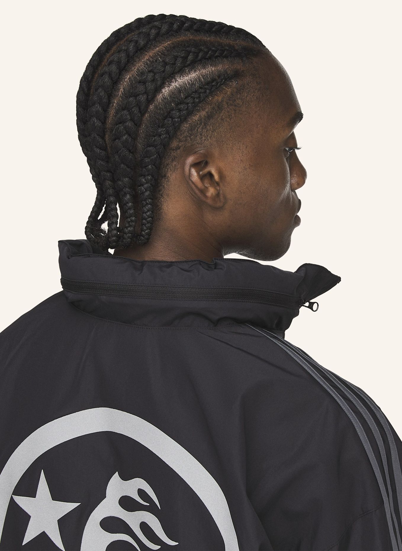 adidas Originals HELLSTAR TRAININGSJACKE: SCHWARZ