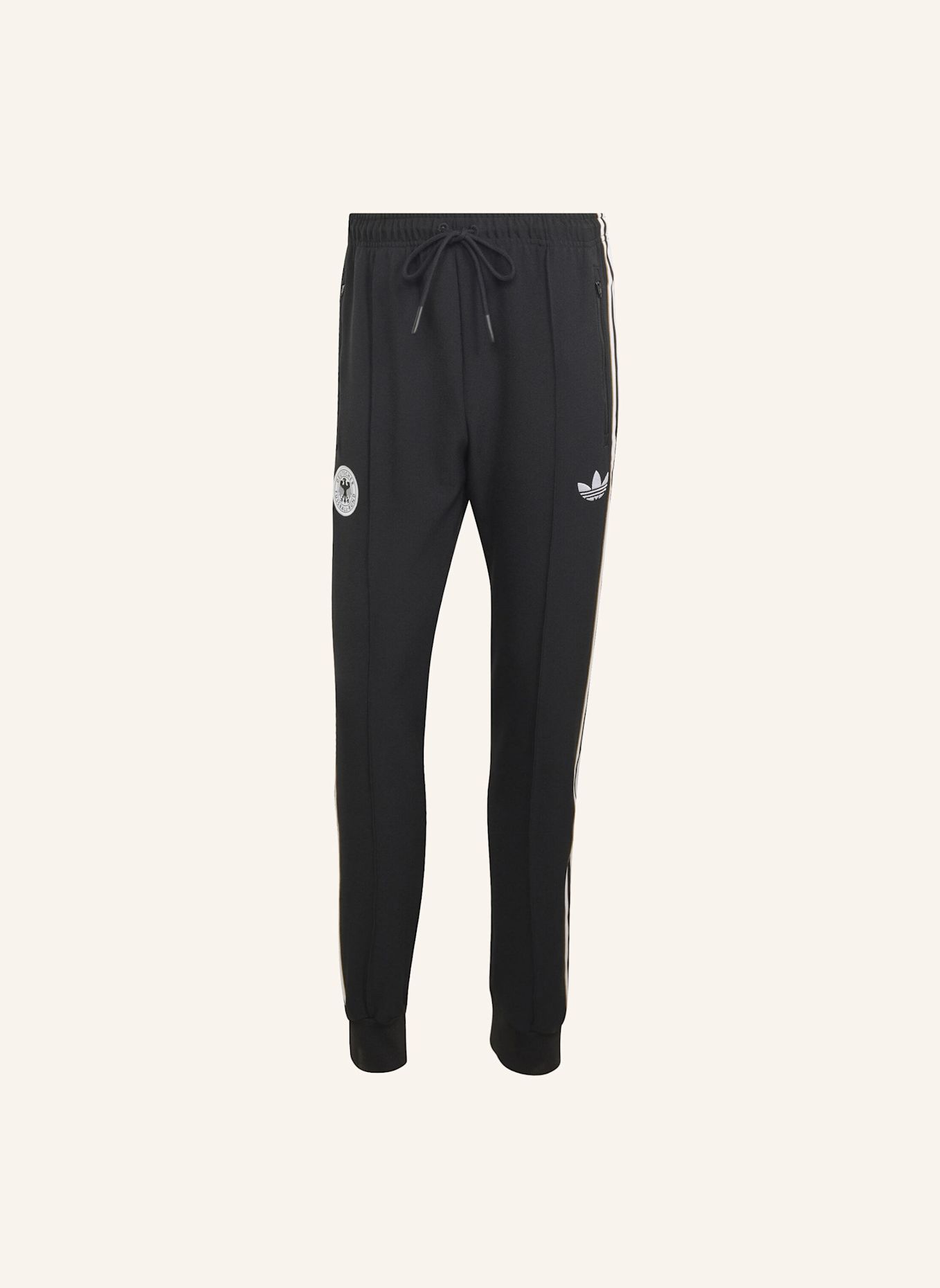 adidas DEUTSCHLAND 26 TRAININGSHOSE AUSWEICHAUSRÜSTUNG: SCHWARZ