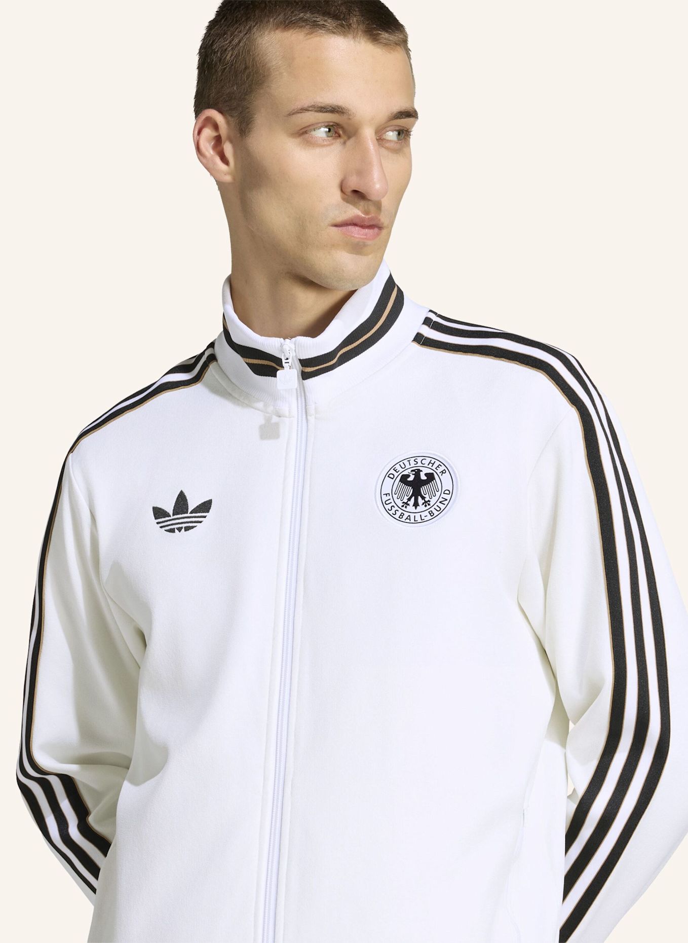 adidas Trainingsjacke DEUTSCHLAND AUSWÄRTS: WEISS
