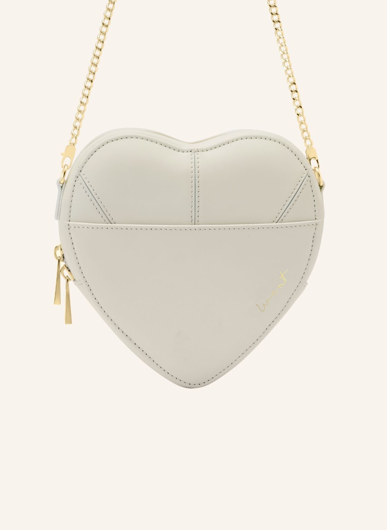 WEAT Handtasche BIG HEART, Farbe: WEISS (Bild 3)