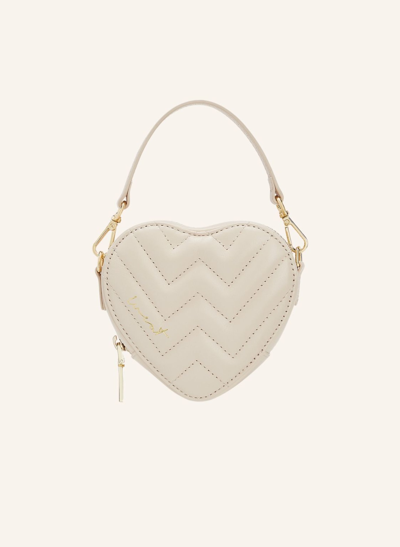 WEAT Handtasche MINI HEART, Farbe: CREME (Bild 1)